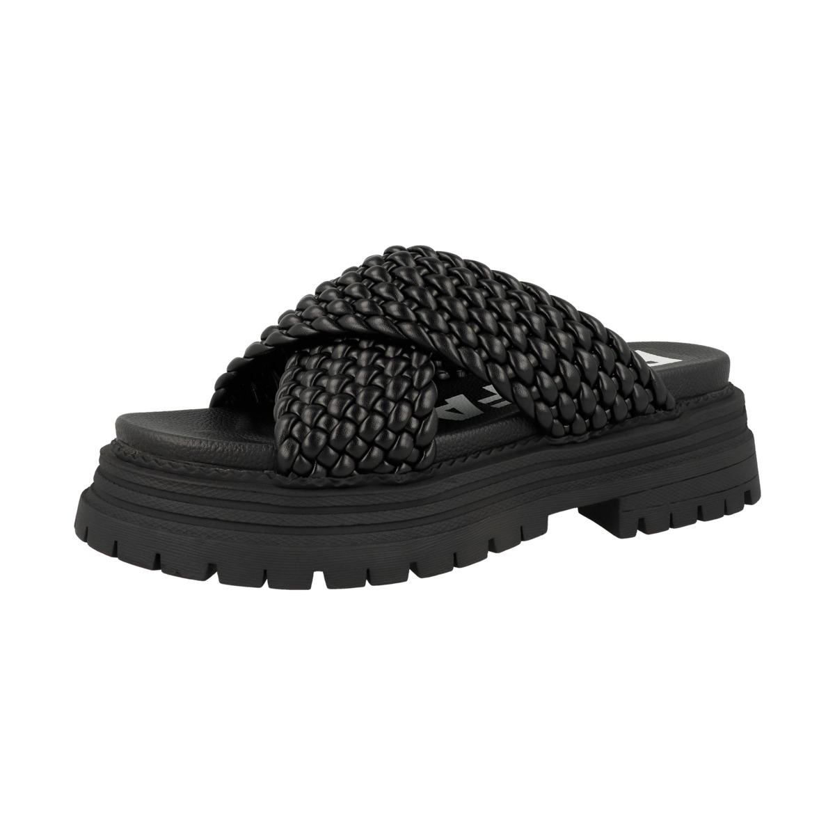 Buffalo Lennox Cross Pantolette schwarz