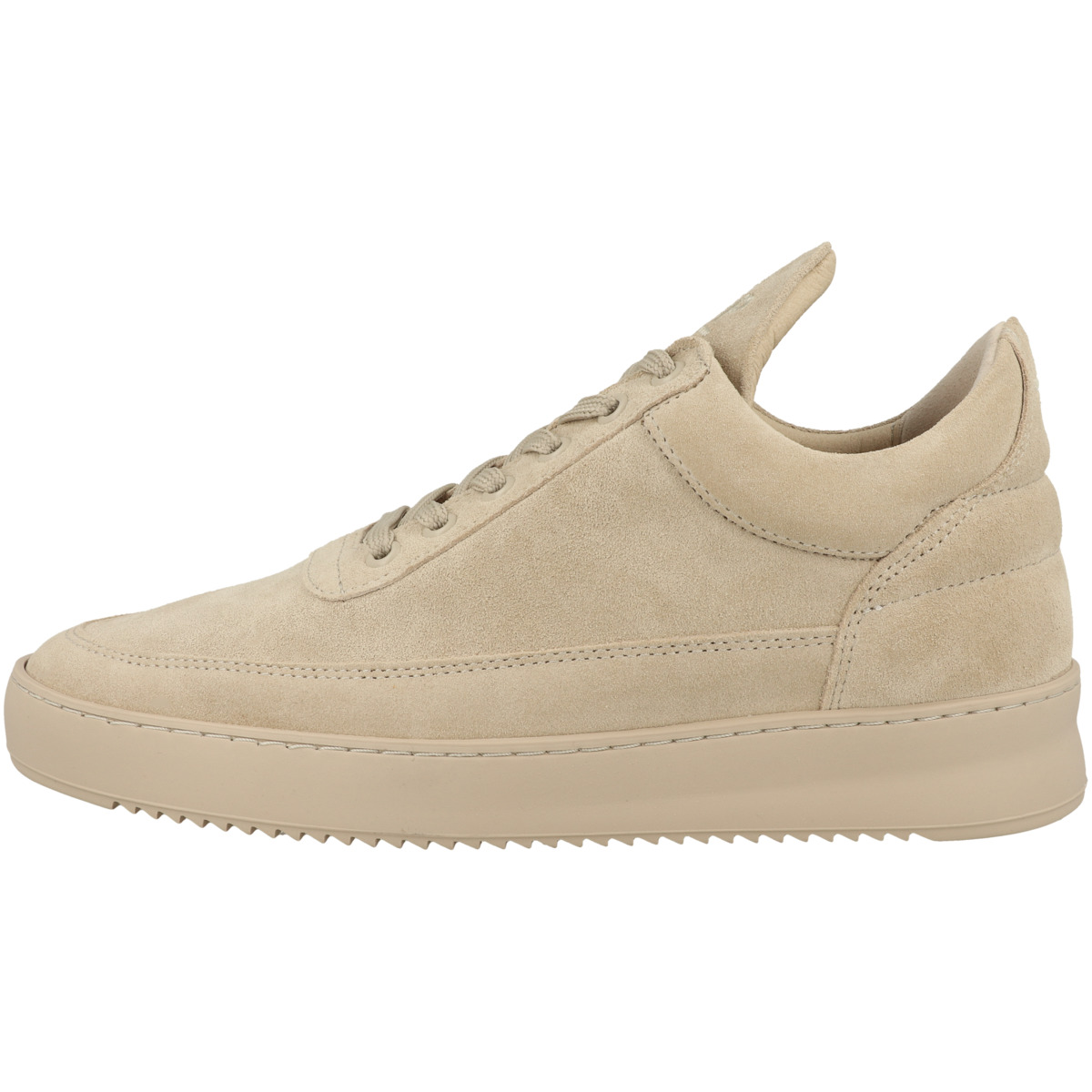 Filling Pieces Low Top Suede Sneaker low beige
