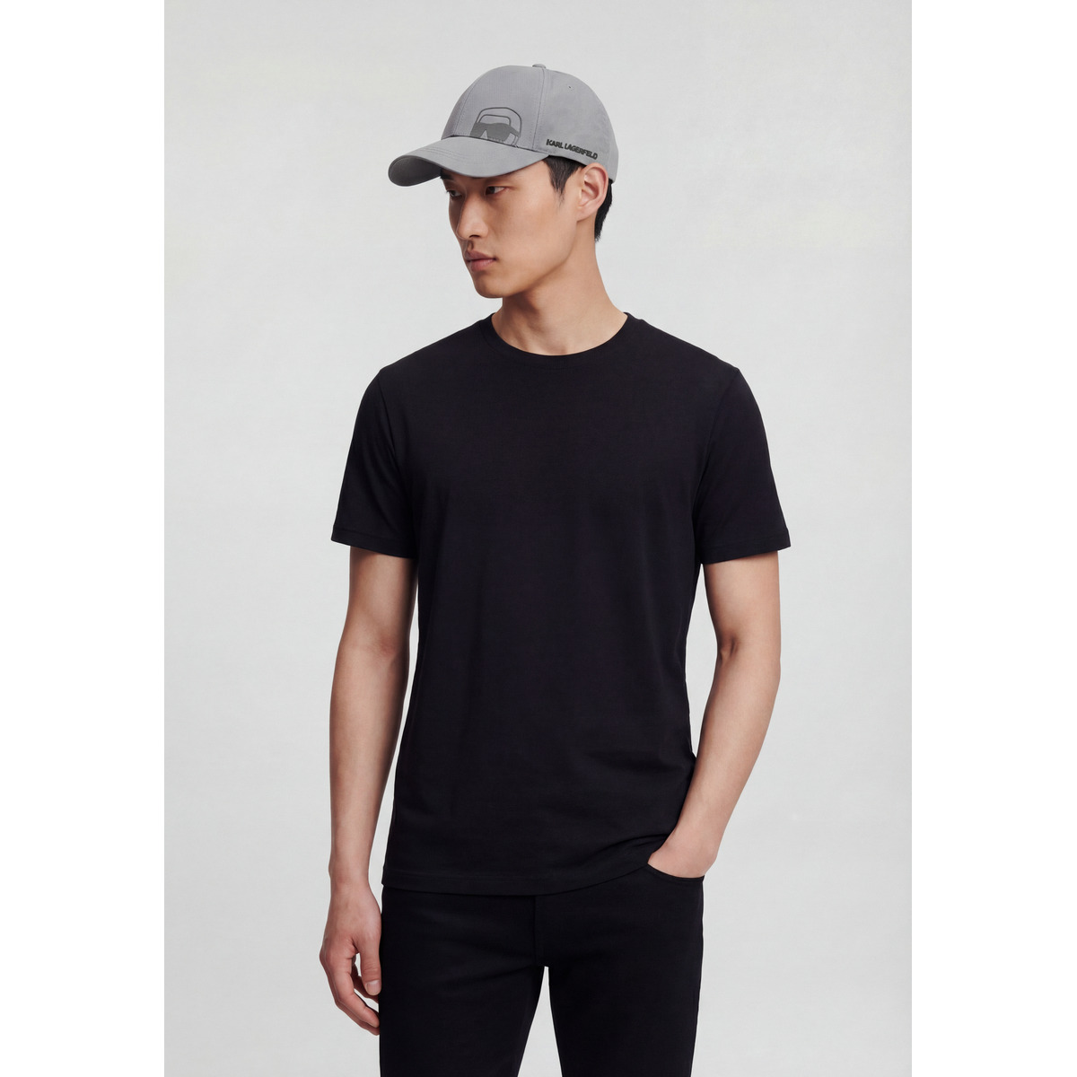 KARL LAGERFELD 805611 Basecap dunkelgrau