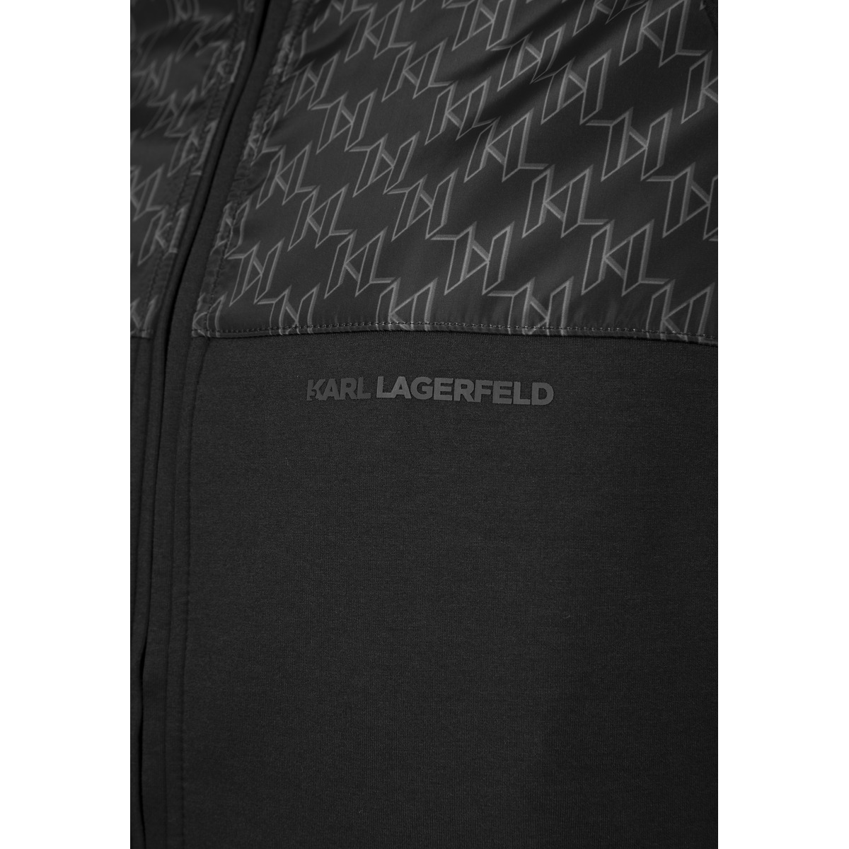 KARL LAGERFELD 705000 Sweatjacke schwarz