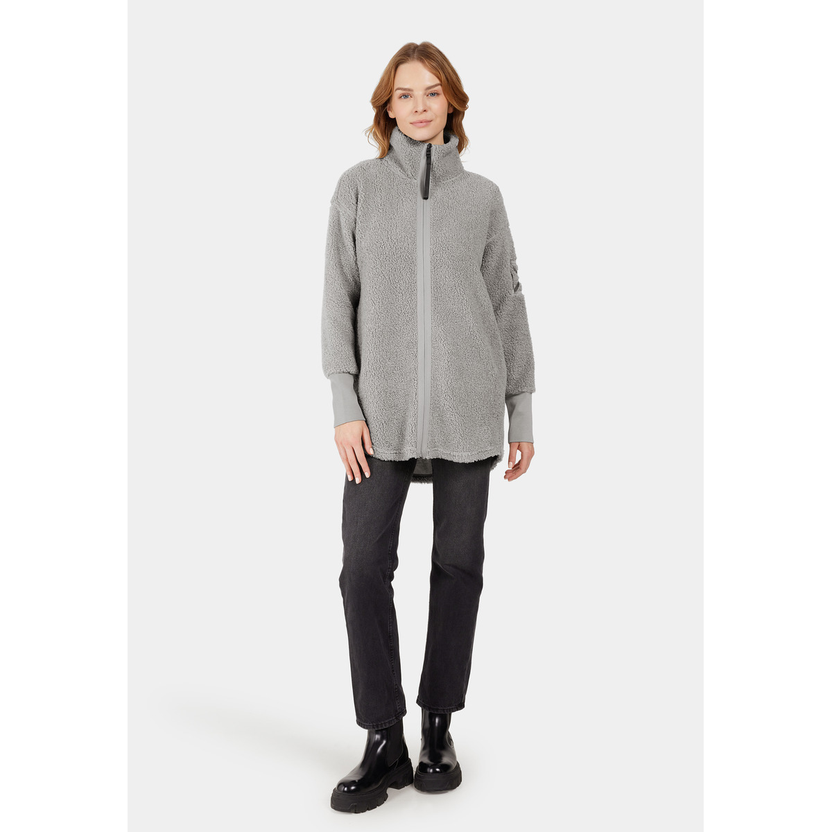 Didriksons Sally WNS Fleecejacke orange