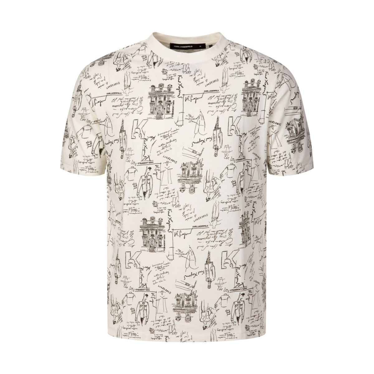 KARL LAGERFELD 755139 T-Shirt weiss