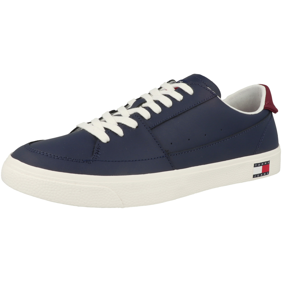 Tommy Hilfiger Tommy Jeans Vulcanized Leather Sneaker dunkelblau Tommy Hilfiger Tommy Jeans Vulcanized Leather Sneaker dunkelblau