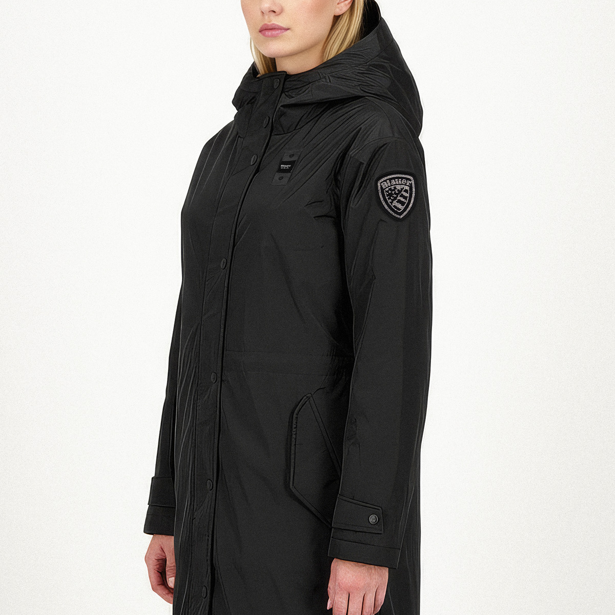 Blauer Payne Parka schwarz