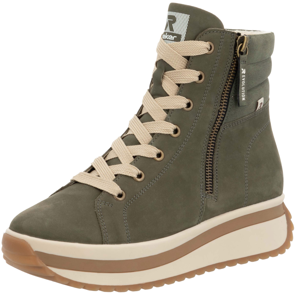 Rieker EVOLUTION W0962 Sneaker mid gruen