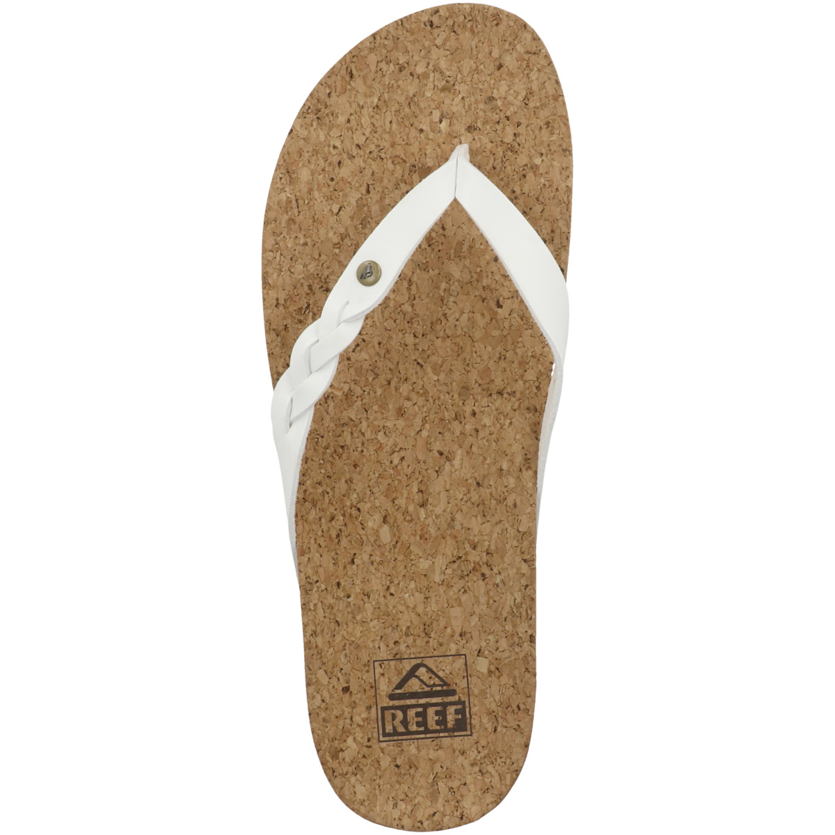 Reef Cushion Court Twist Zehensandale weiss Reef Cushion Court Twist Zehensandale weiss