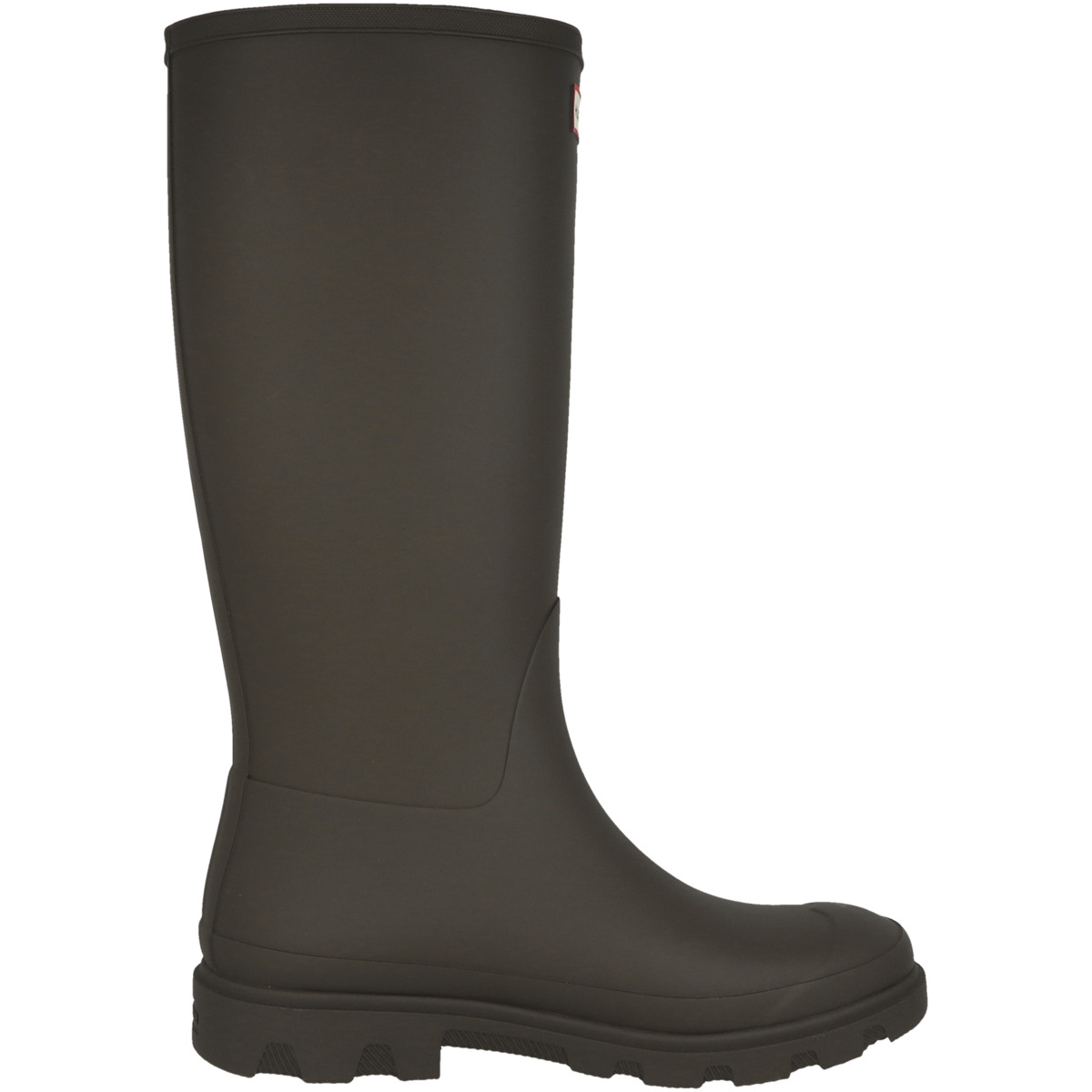 Hunter Unisex Downpour Tall Boot Gummistiefel braun