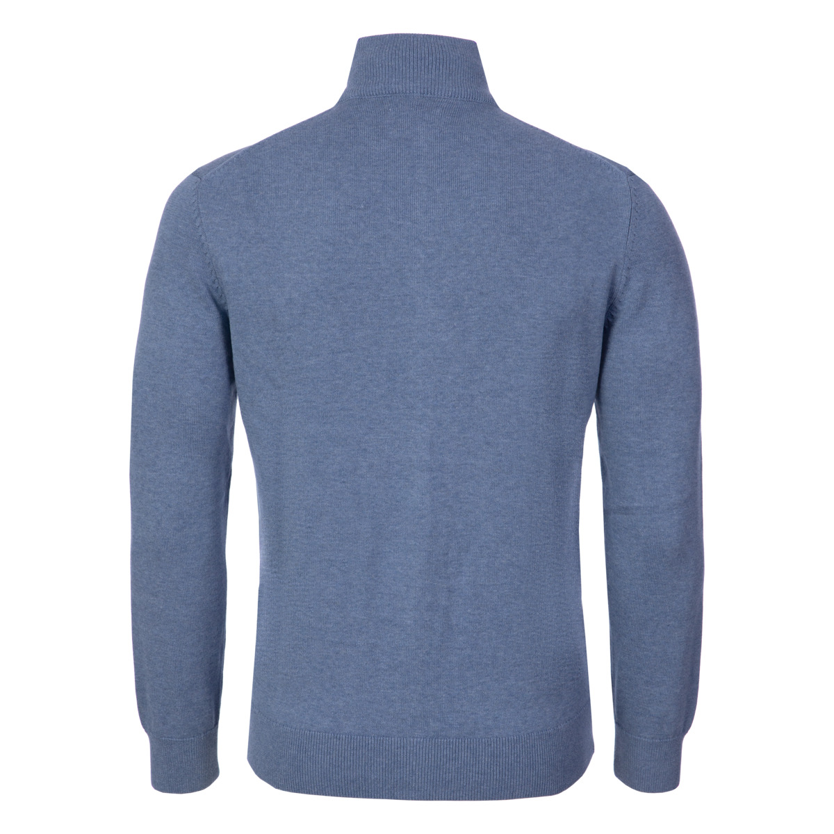 GANT Casual Cotton Zip Cardigan Strickjacke blau