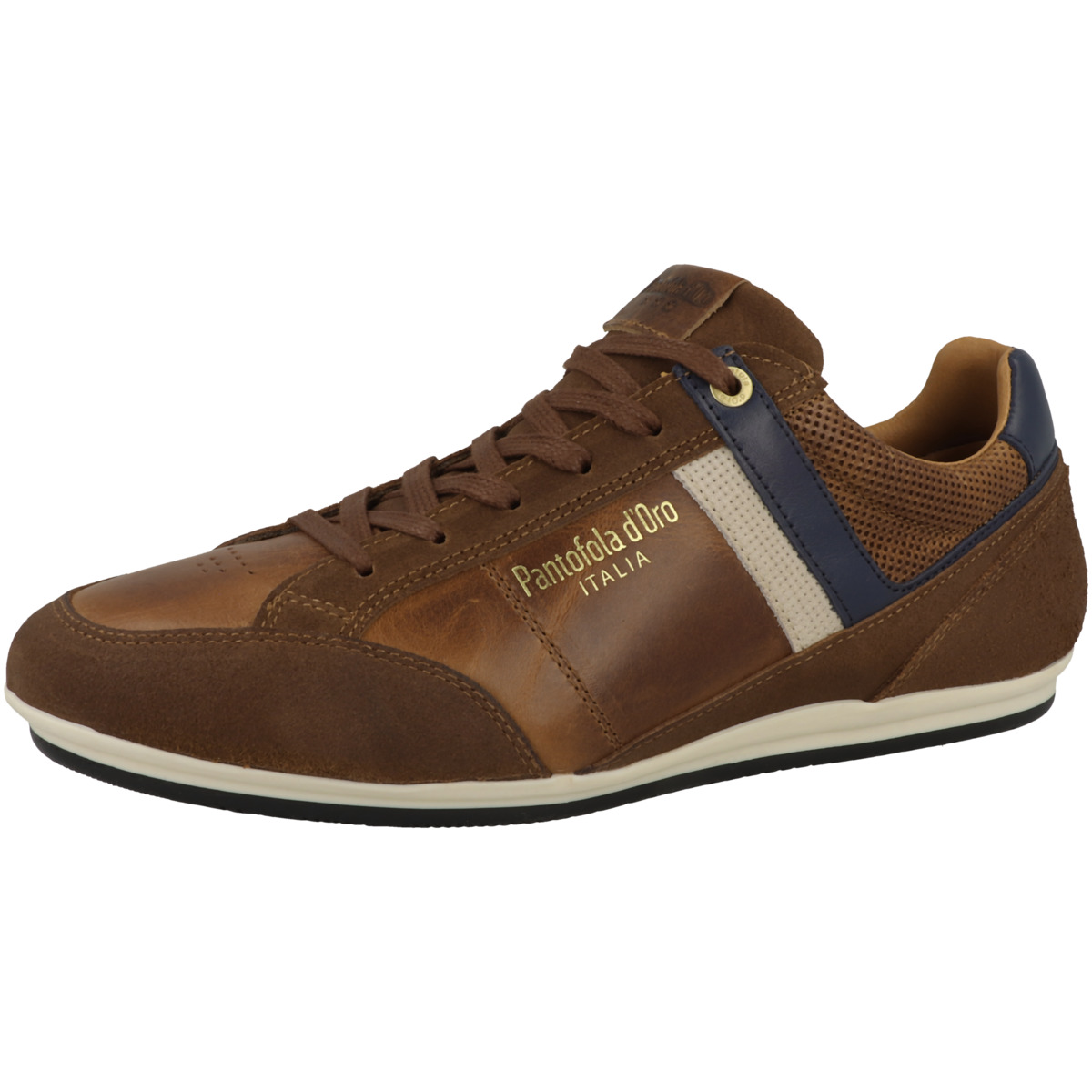 Pantofola d Oro Lucca Uomo Low Sneaker braun