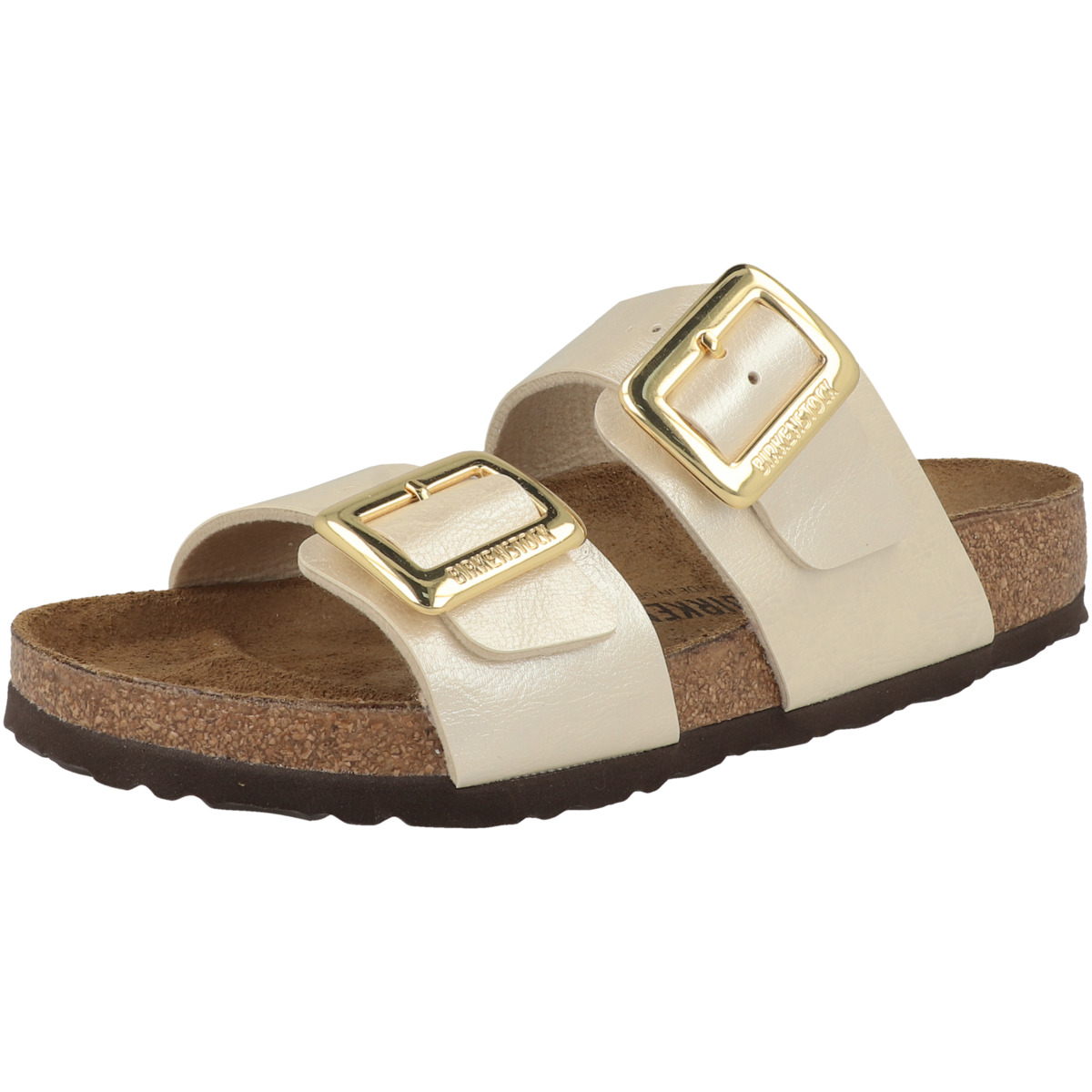 Birkenstock Sydney Cushion Buckle Birko-Flor Graceful Sandale normal weiss