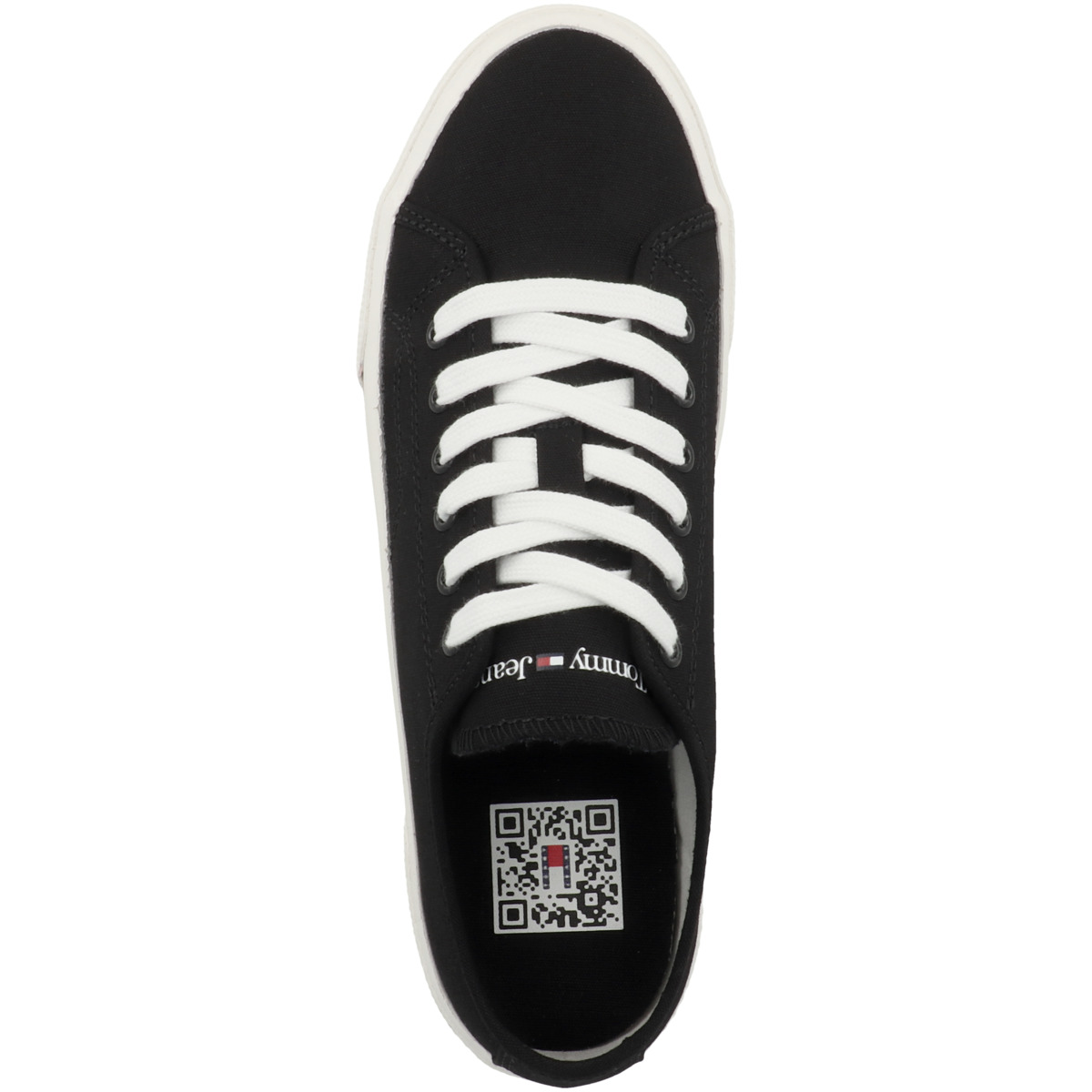 Tommy Hilfiger Tommy Jeans Low Cut Wmns Canvas Sneaker schwarz