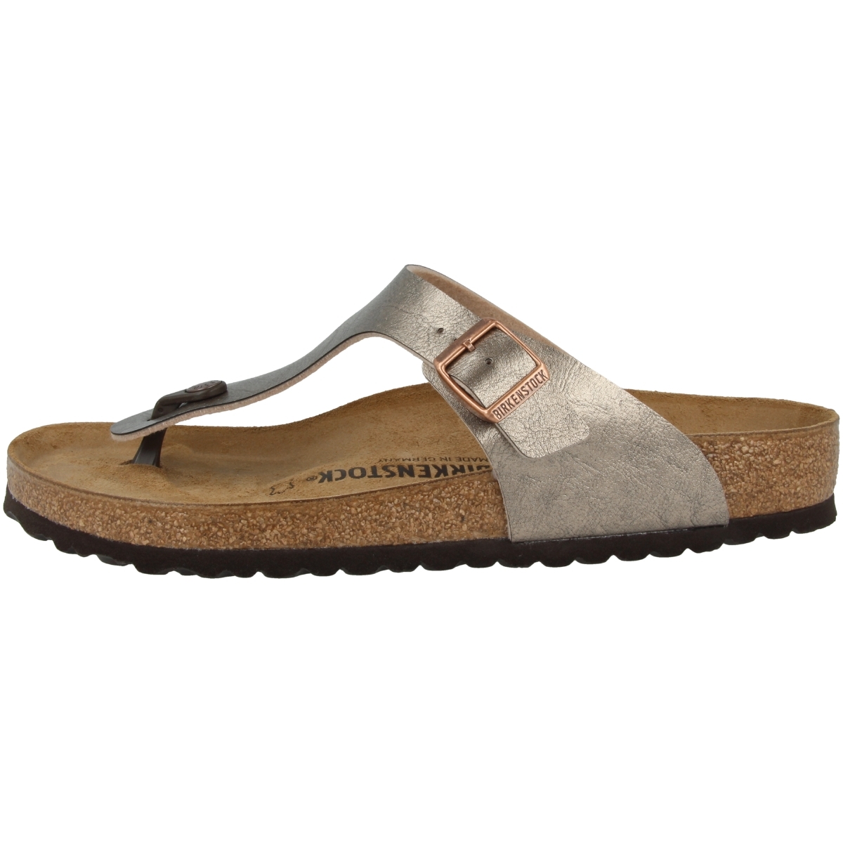 Birkenstock Gizeh Birko-Flor Zehensandale normal braun
