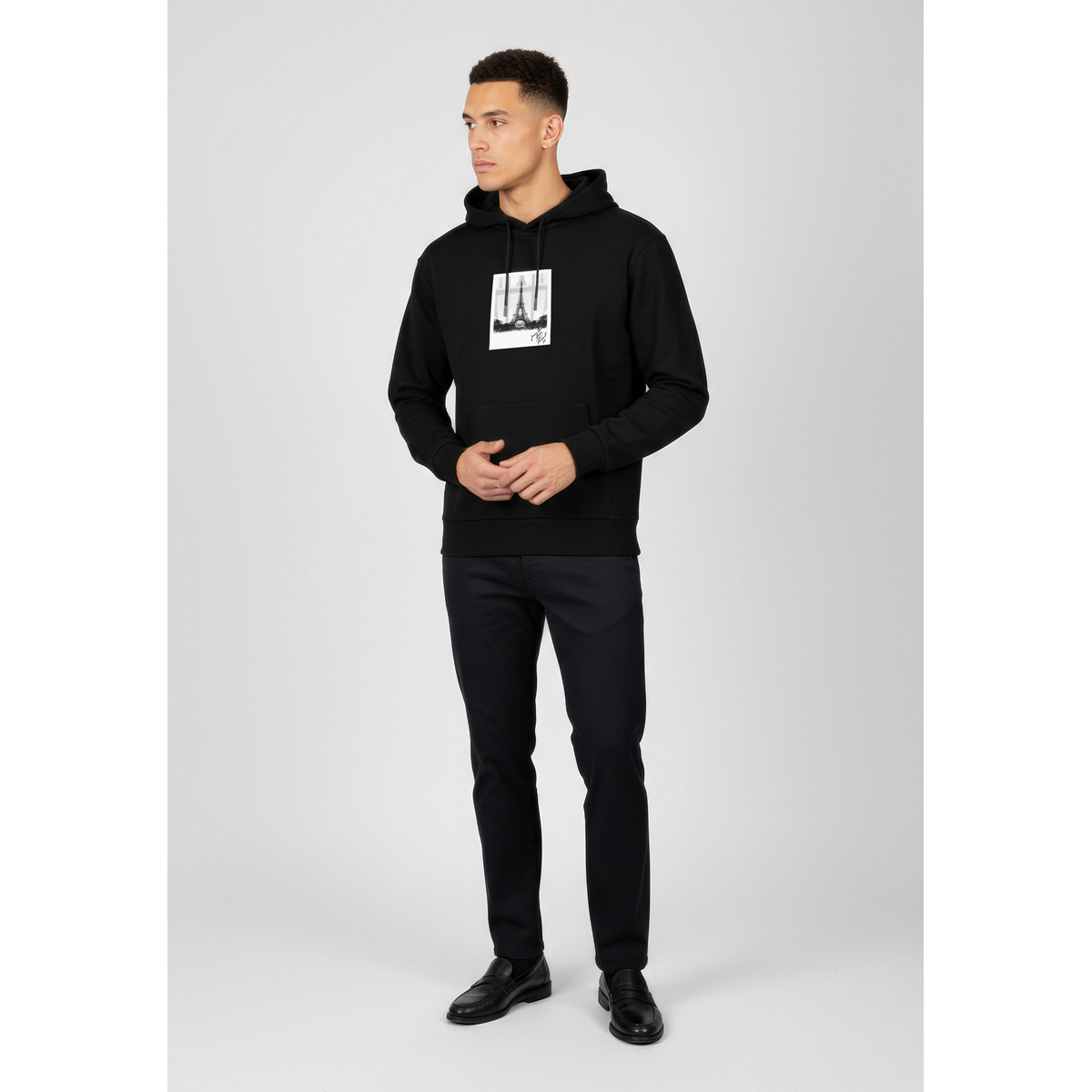 KARL LAGERFELD 705420 Hoodie schwarz