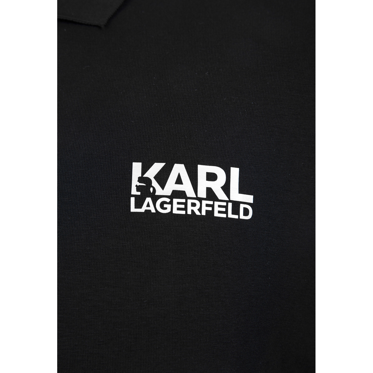 KARL LAGERFELD 745088 Poloshirt schwarz