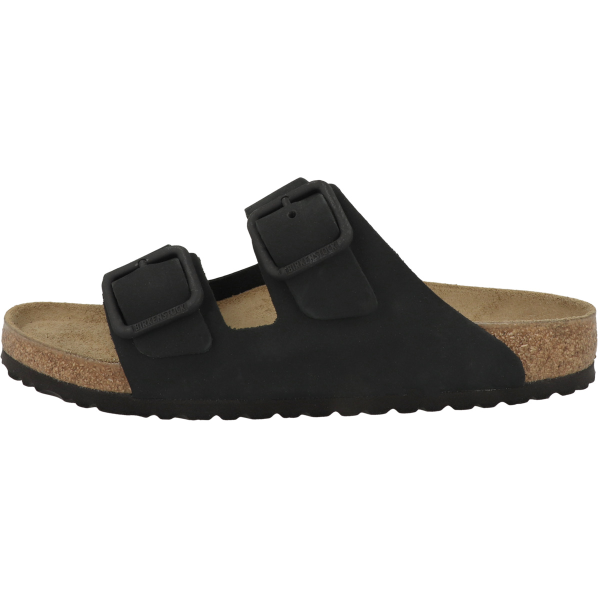 Birkenstock Arizona Wire Buckle Nubukleder Sandale normal schwarz