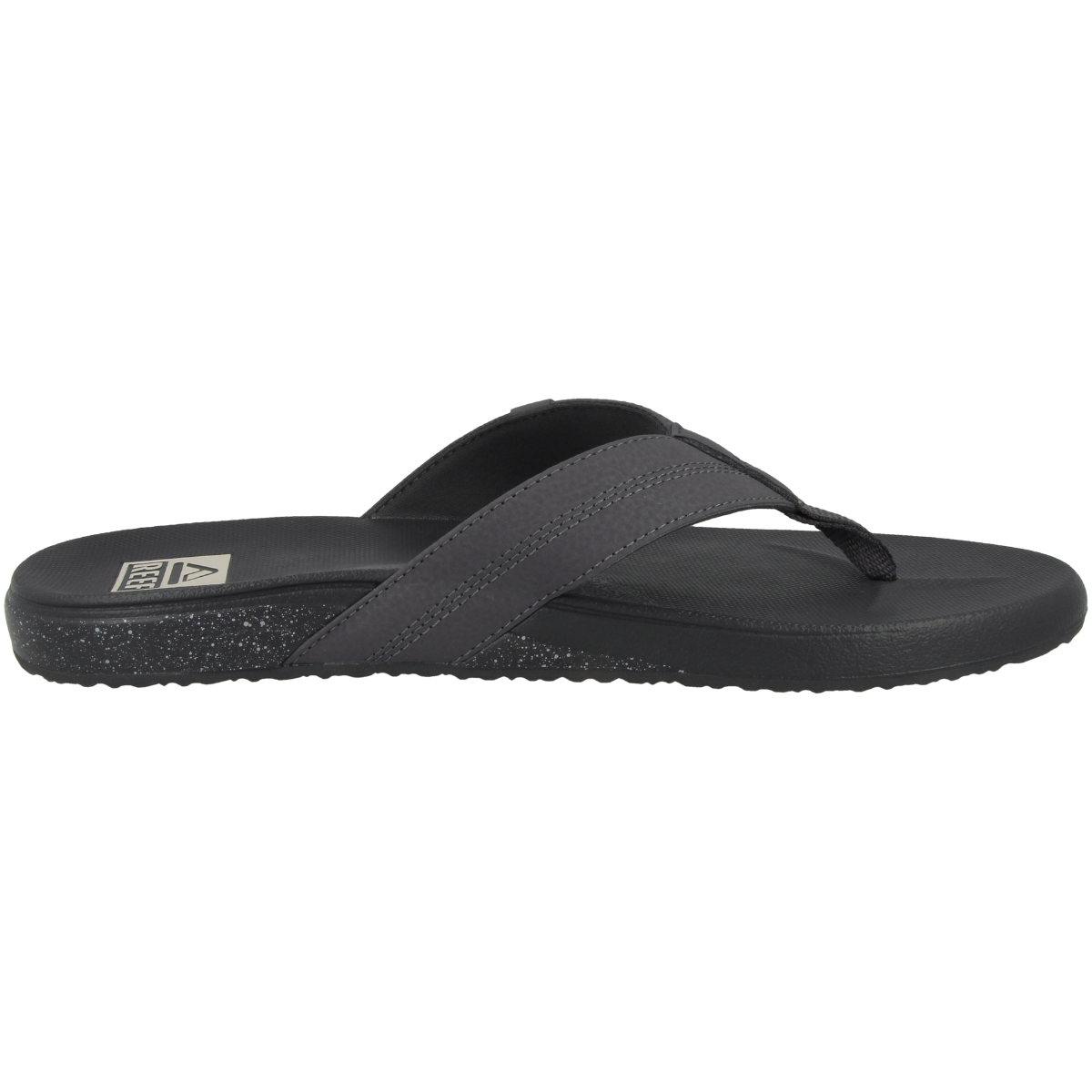 Reef Cushion Phantom Zehensandale grau