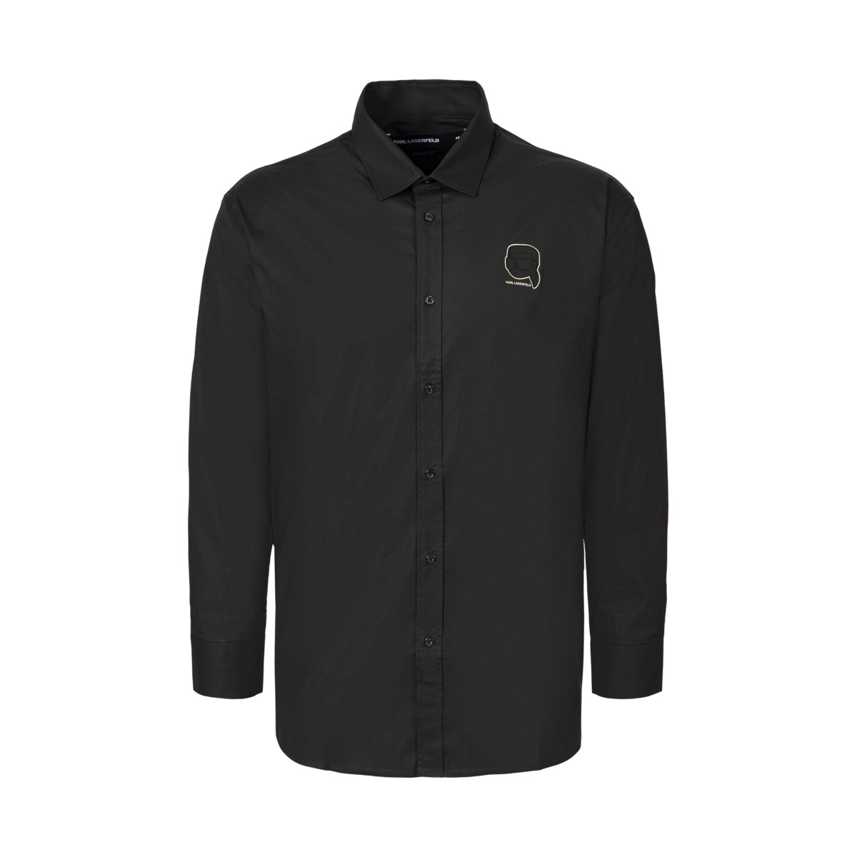 KARL LAGERFELD 605916 Hemd schwarz