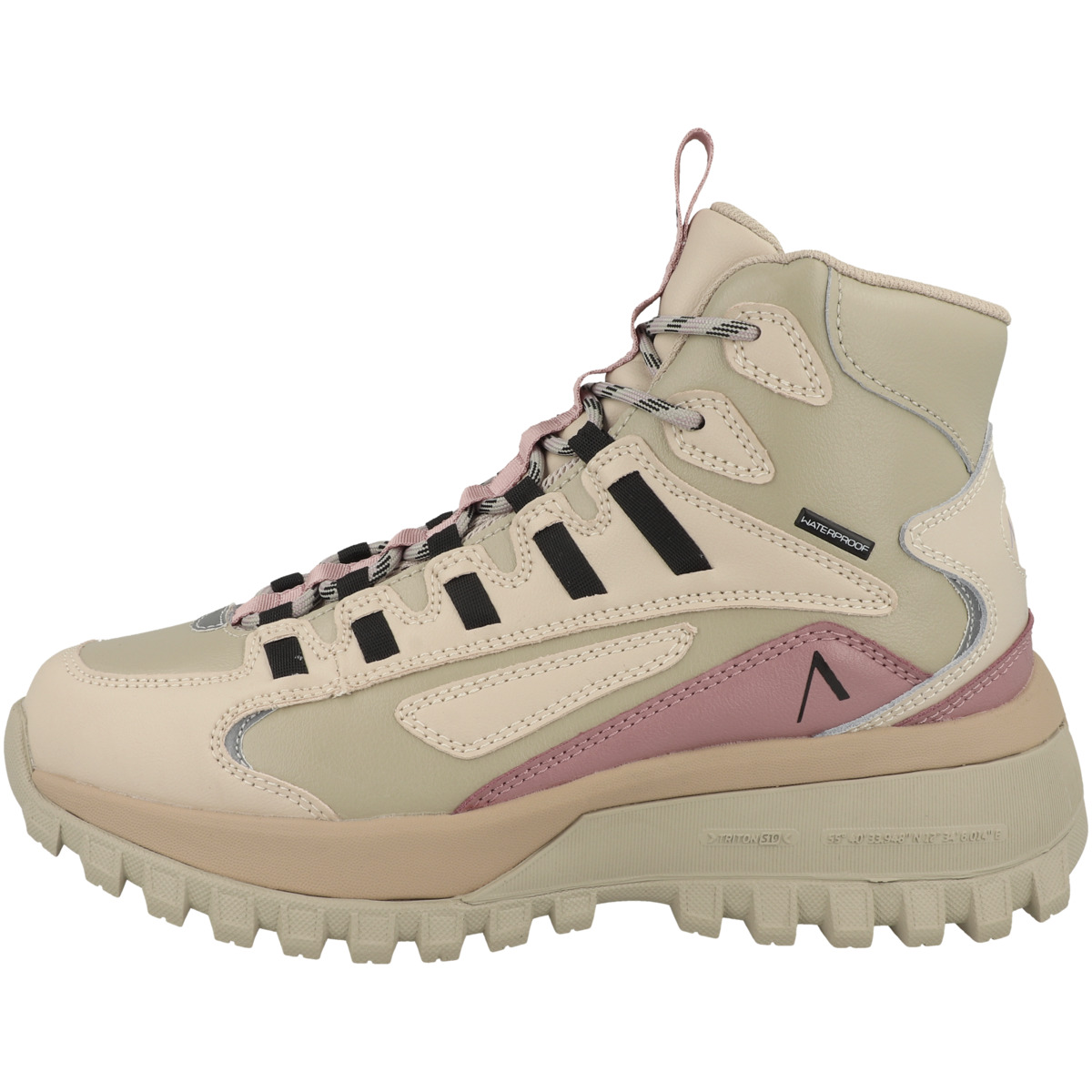 ARKK Copenhagen Apaze Hightop Leather Sneaker mid beige