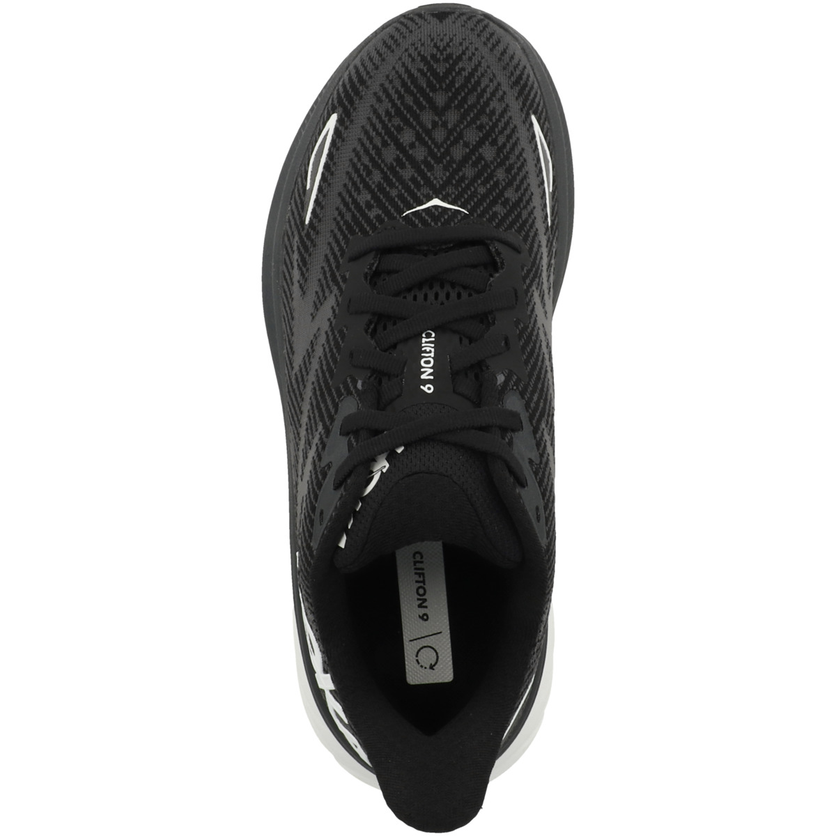 HOKA Clifton 9 Laufschuhe schwarz HOKA Clifton 9 Laufschuhe schwarz
