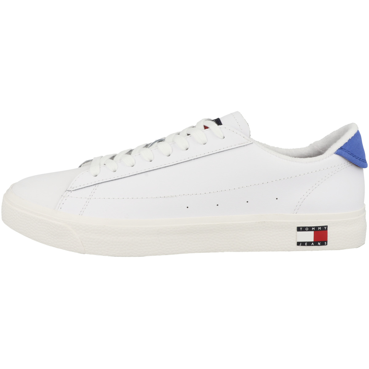 Tommy Hilfiger Tommy Jeans Leather Vulcanized Sneaker weiss Tommy Hilfiger Tommy Jeans Leather Vulcanized Sneaker weiss