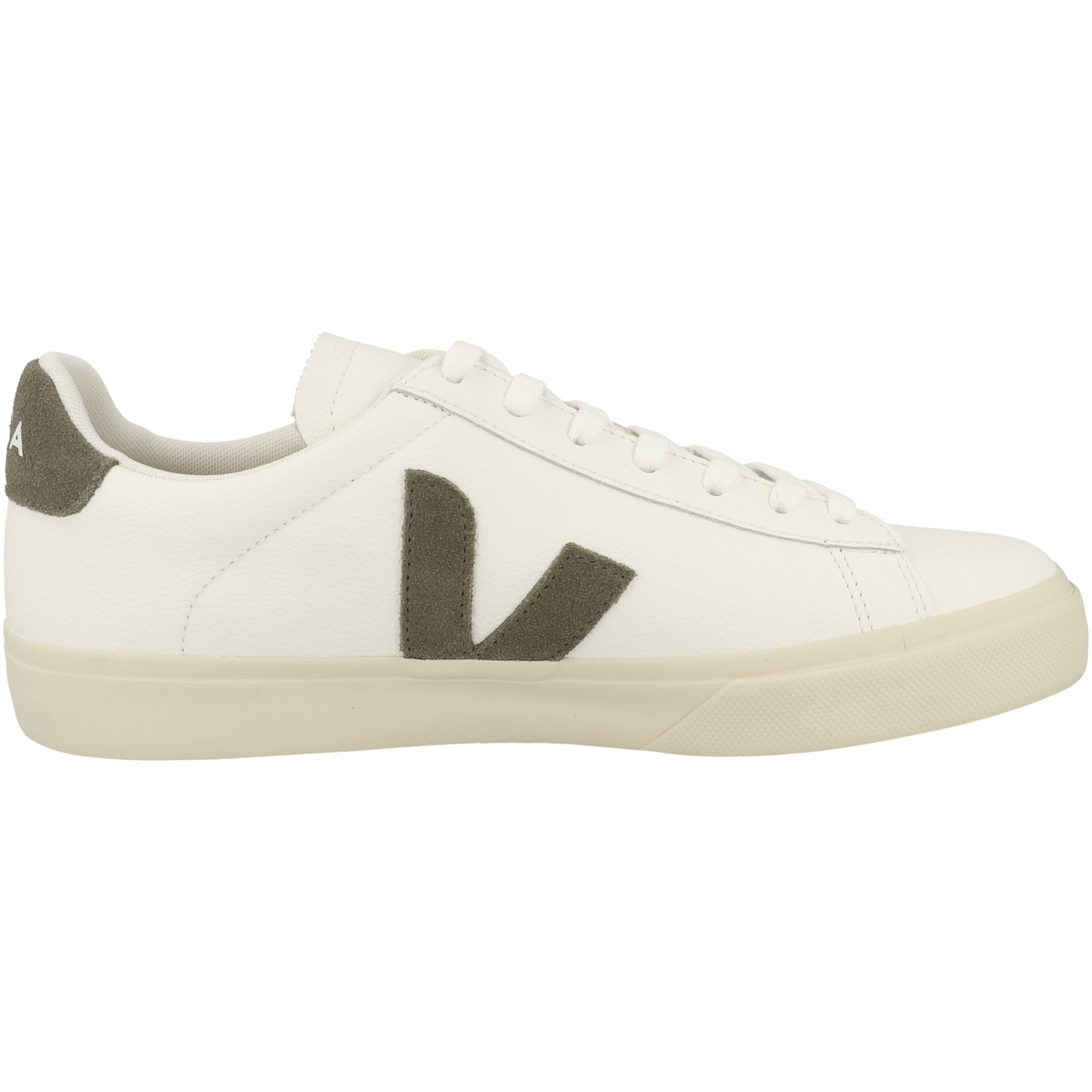 VEJA Campo Chromefree Leather Sneaker low weiss