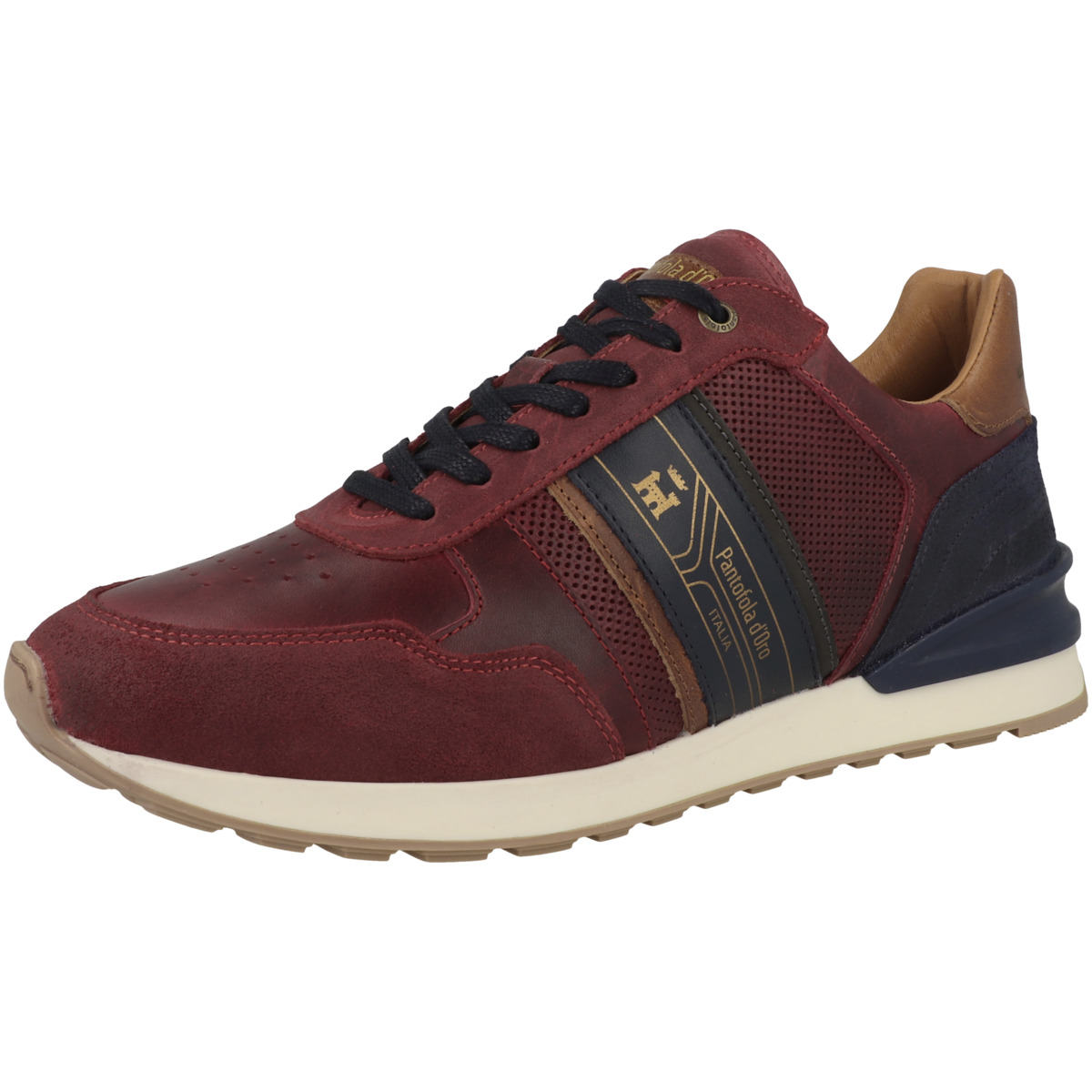Pantofola d Oro Ponte Runner Uomo Low Sneaker rot Pantofola d Oro Ponte Runner Uomo Low Sneaker rot