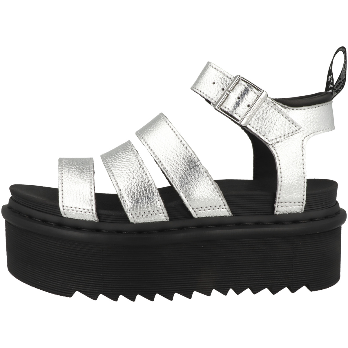 Dr. Martens Blaire Quad W Sandale silber