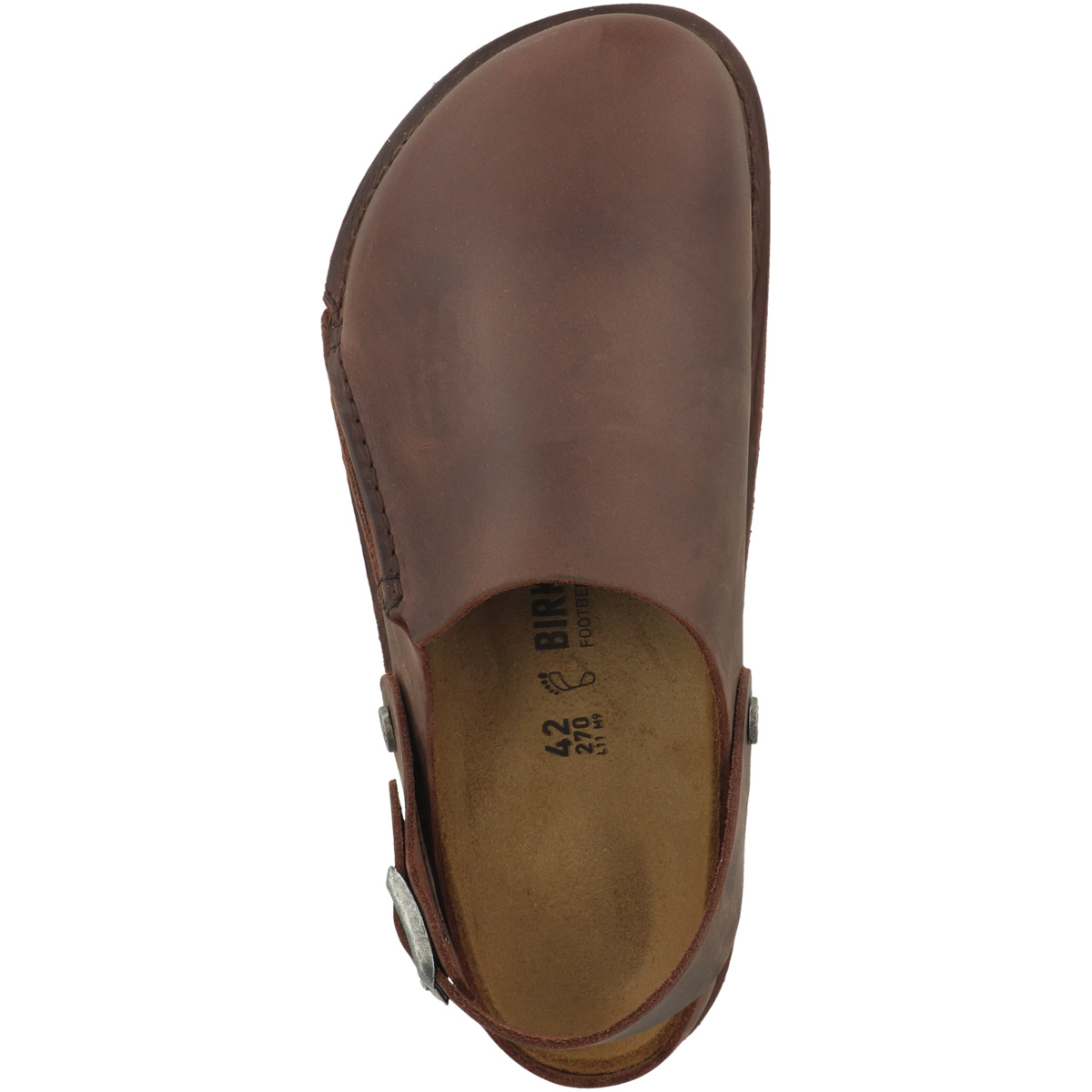 Birkenstock Lutry Premium Geöltes Nubukleder Hausschuhe normal dunkelbraun