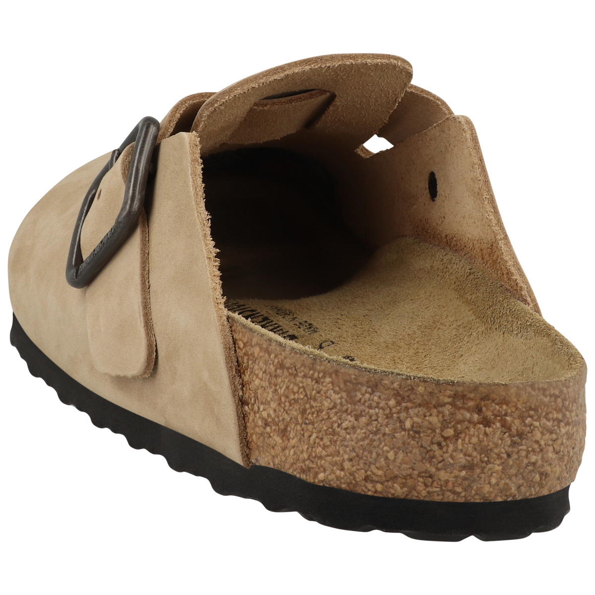 Birkenstock Boston Wire Buckle Nubukleder Clogs normal beige