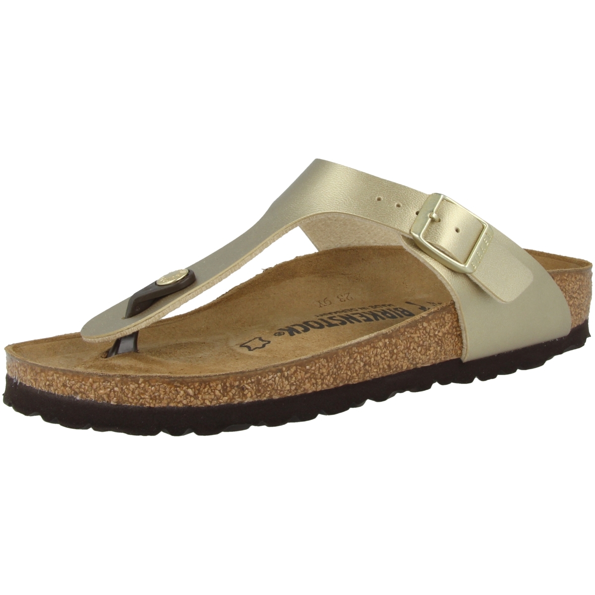 Birkenstock Gizeh Birko-Flor Sandale normal gold Birkenstock Gizeh Birko-Flor Sandale normal gold