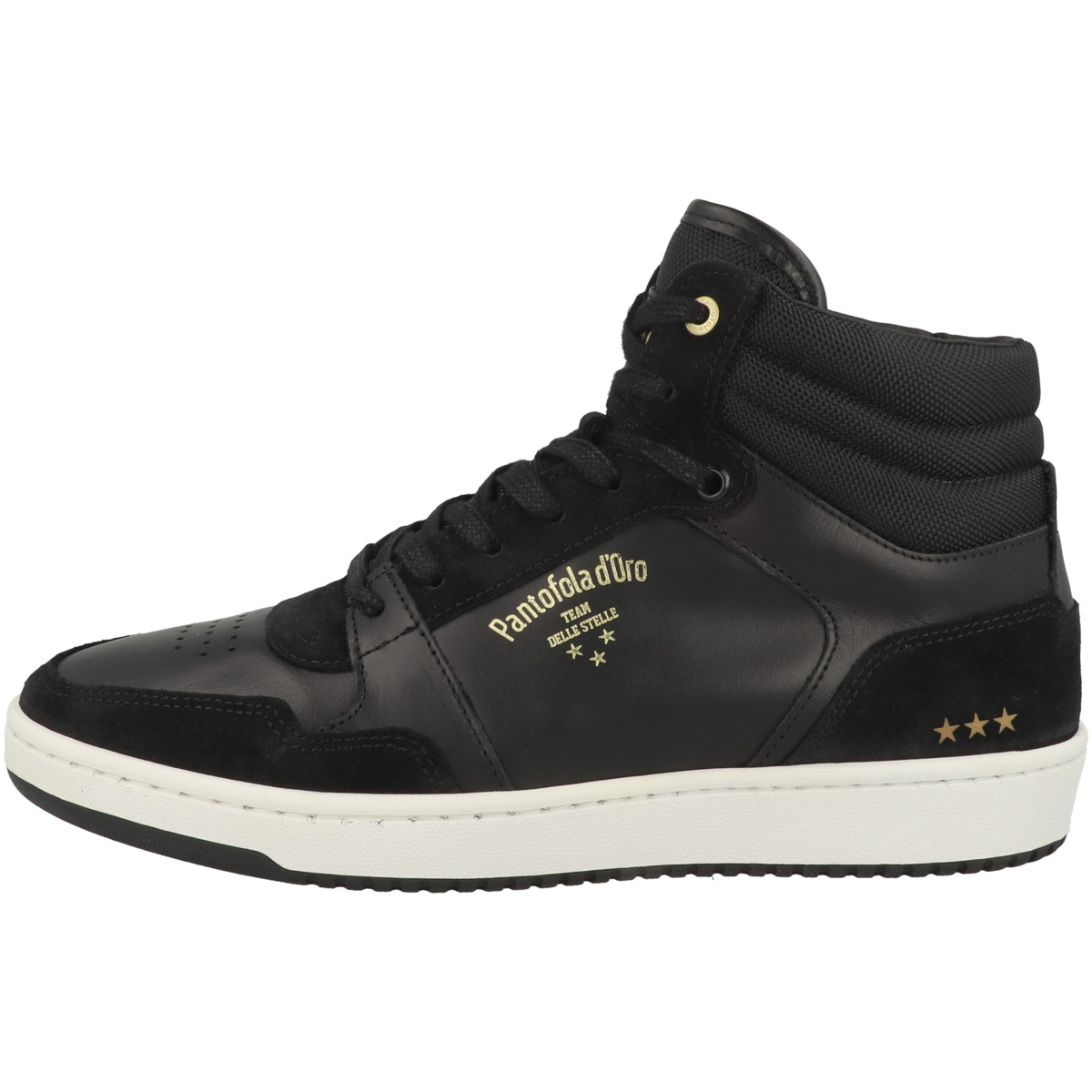 Pantofola d Oro Sirolo Mid Sneaker schwarz