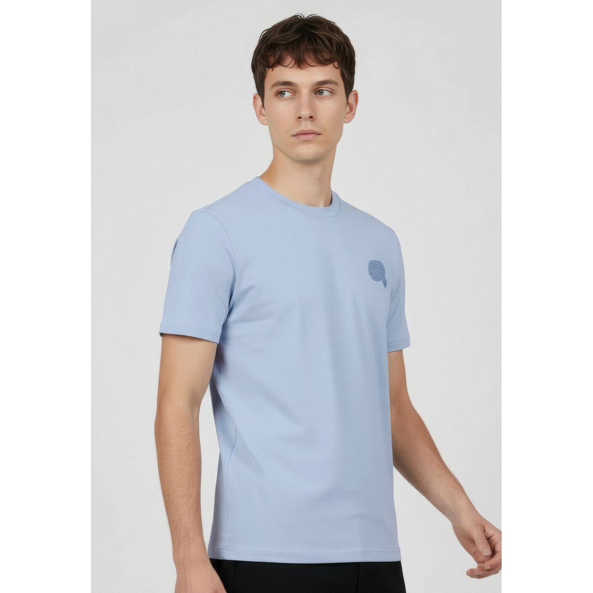KARL LAGERFELD 755023 T-Shirt hellblau