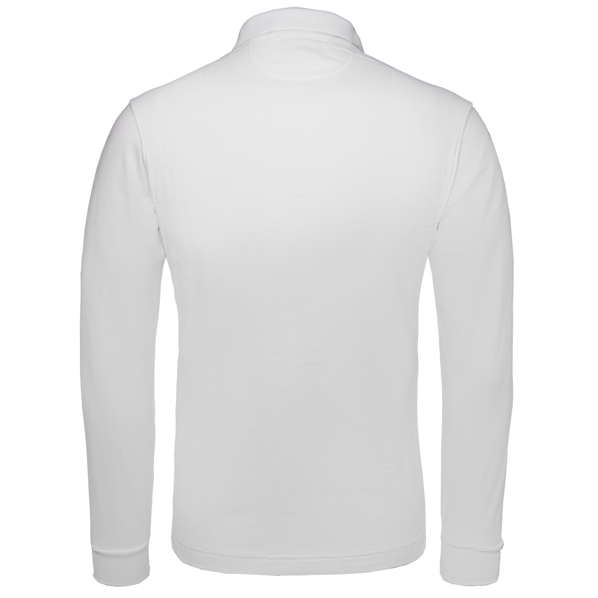 La Martina XMP004 Poloshirt LS weiss