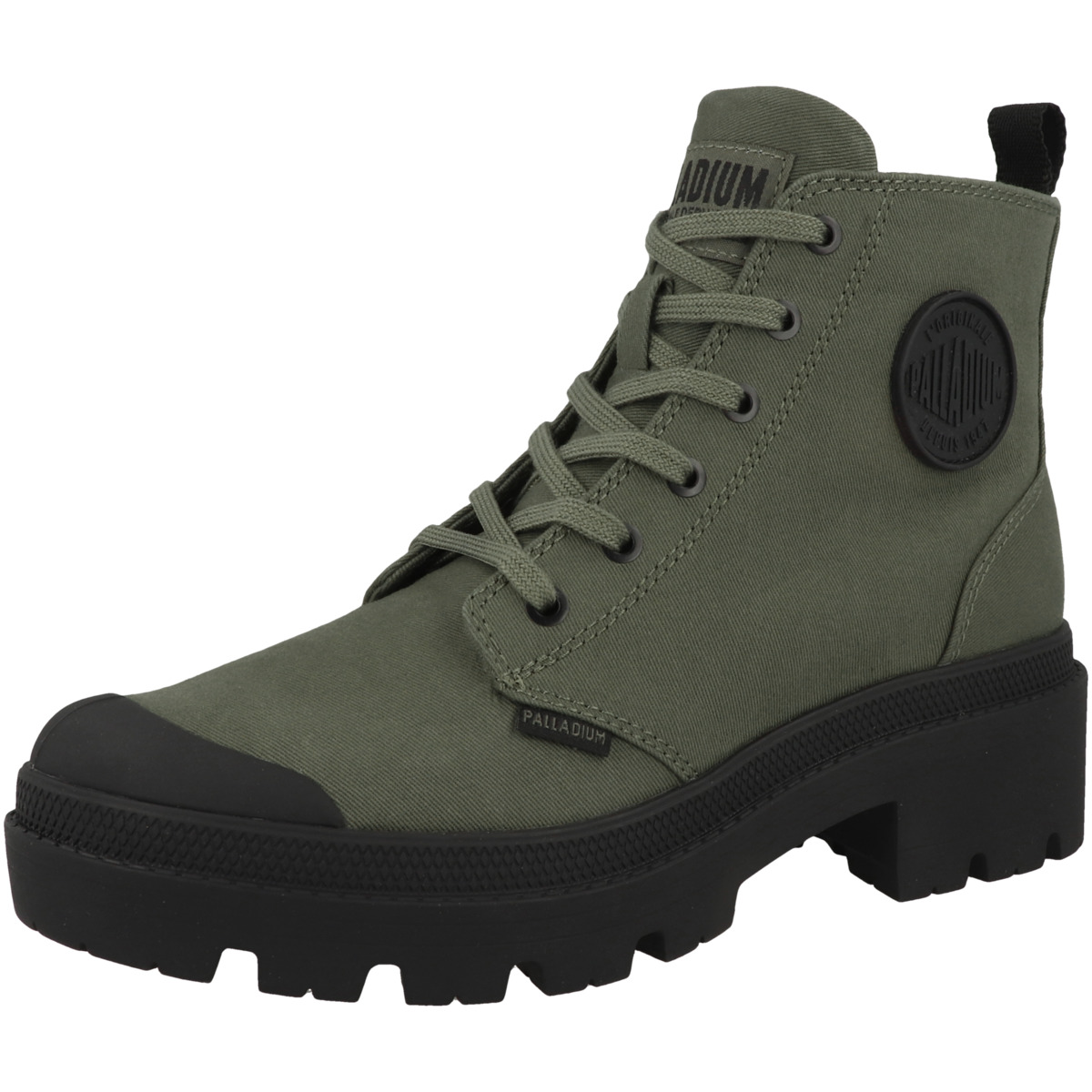 Palladium Pallabase Twill Boots dunkelgruen Palladium Pallabase Twill Boots dunkelgruen