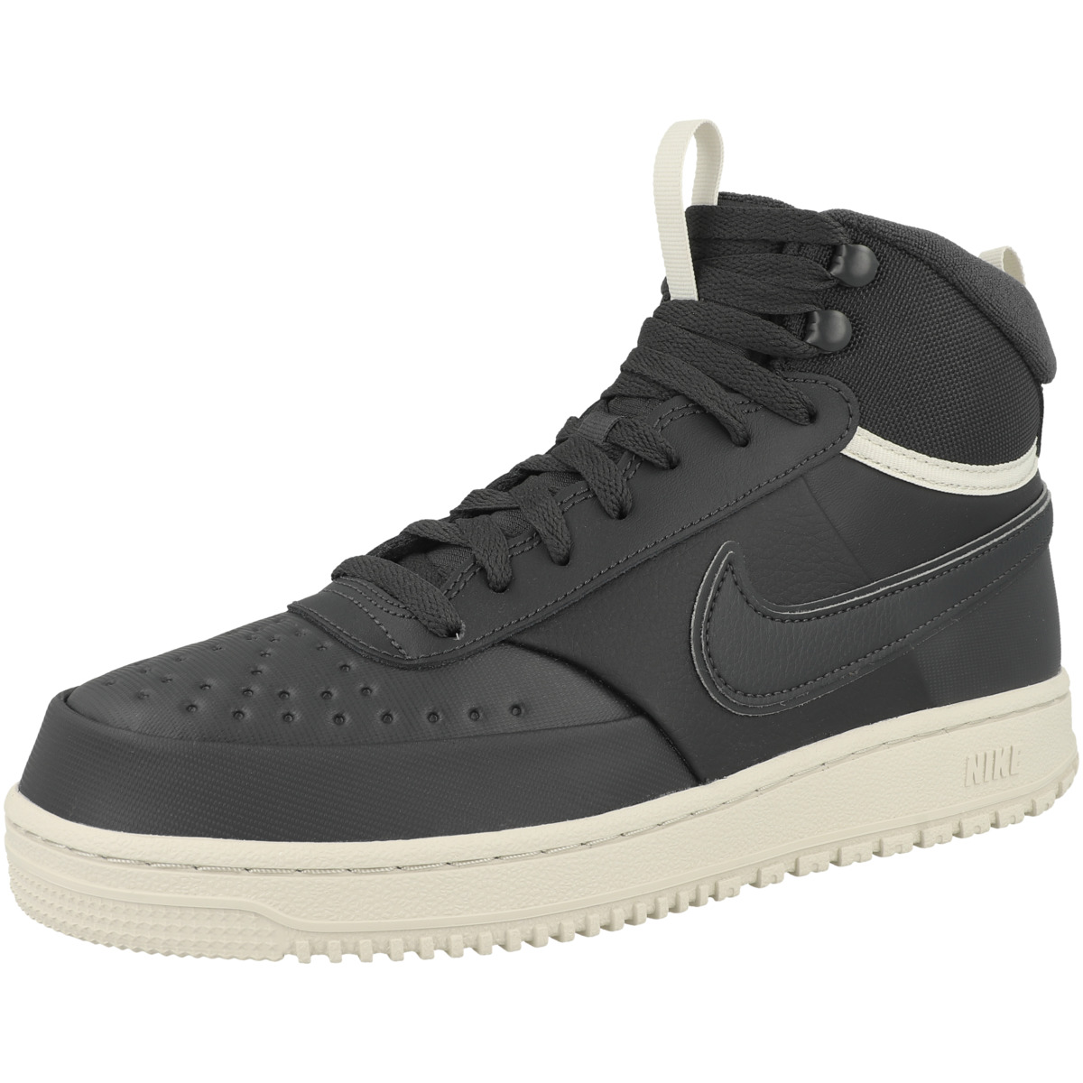 Nike Court Vision Mid Winter Sneaker schwarz