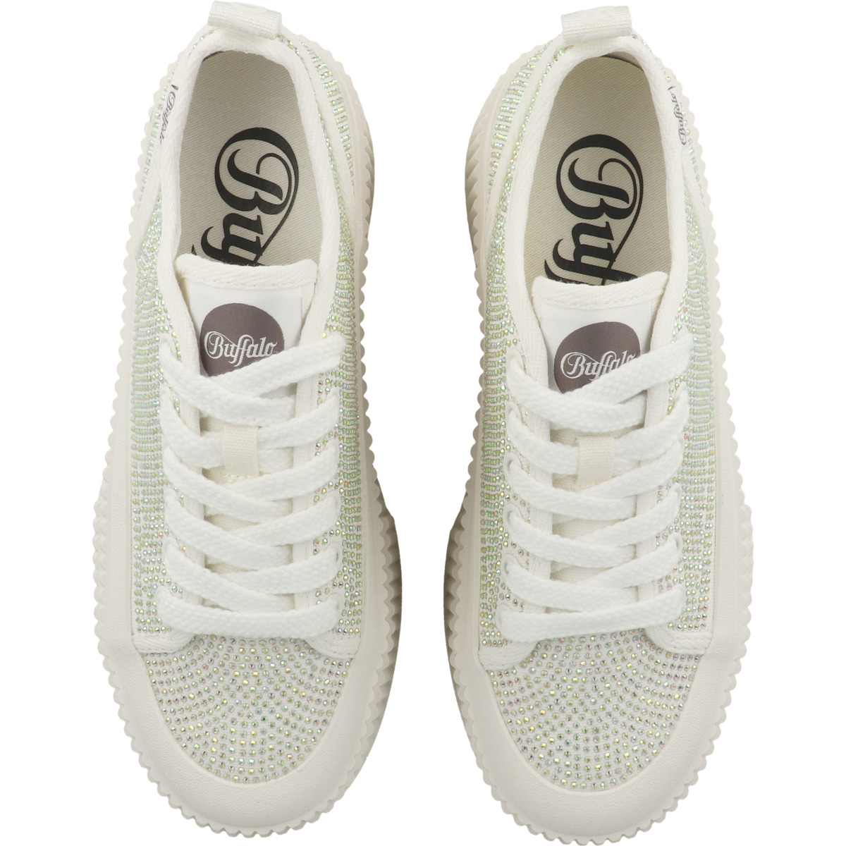 Buffalo Madison Glam Sneaker low weiss