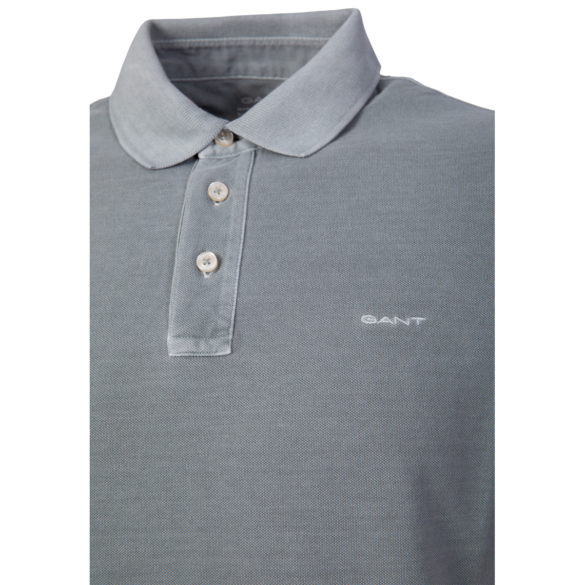 GANT Sunfaded SS Poloshirt grau
