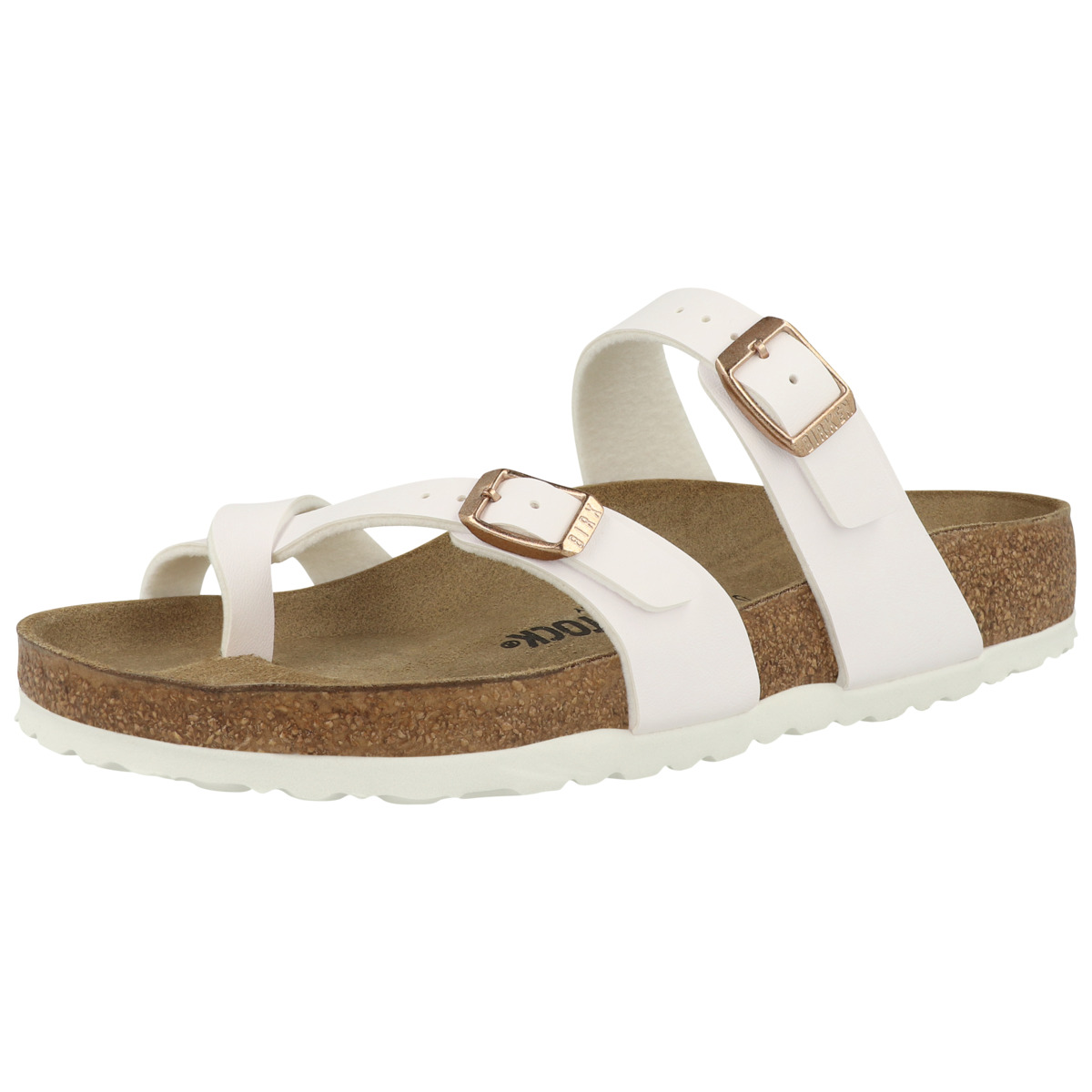 Birkenstock Mayari Birko-Flor Sandale normal weiss