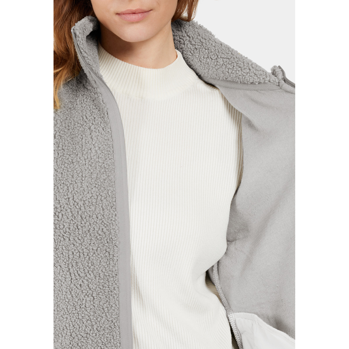 Didriksons Sally WNS Fleecejacke orange