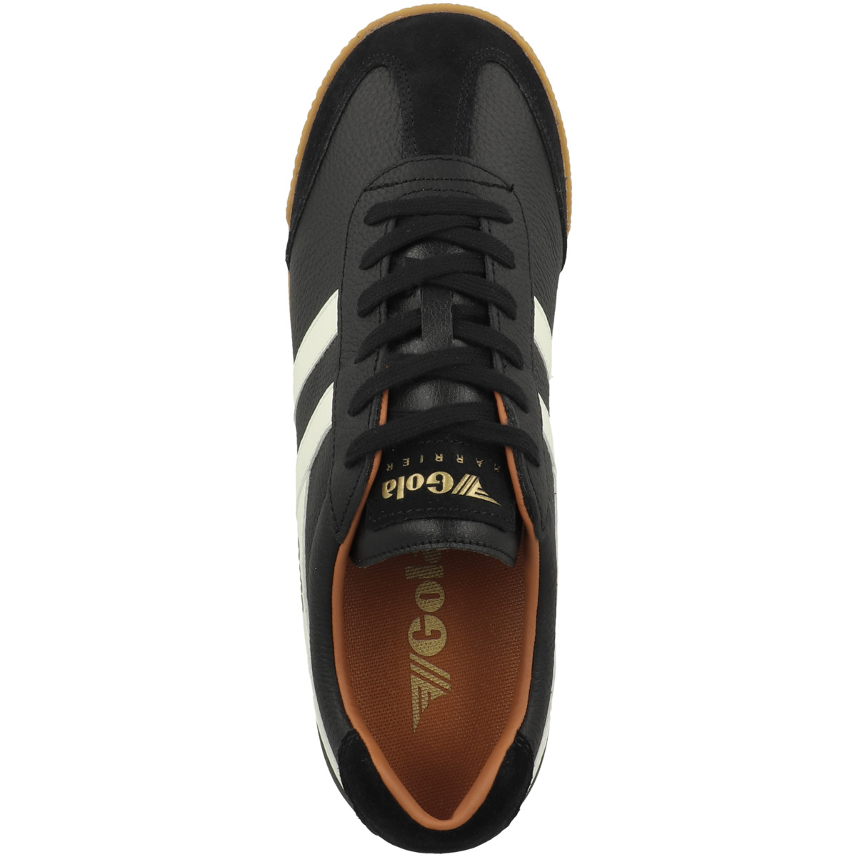 Gola Harrier Leather Sneaker low schwarz