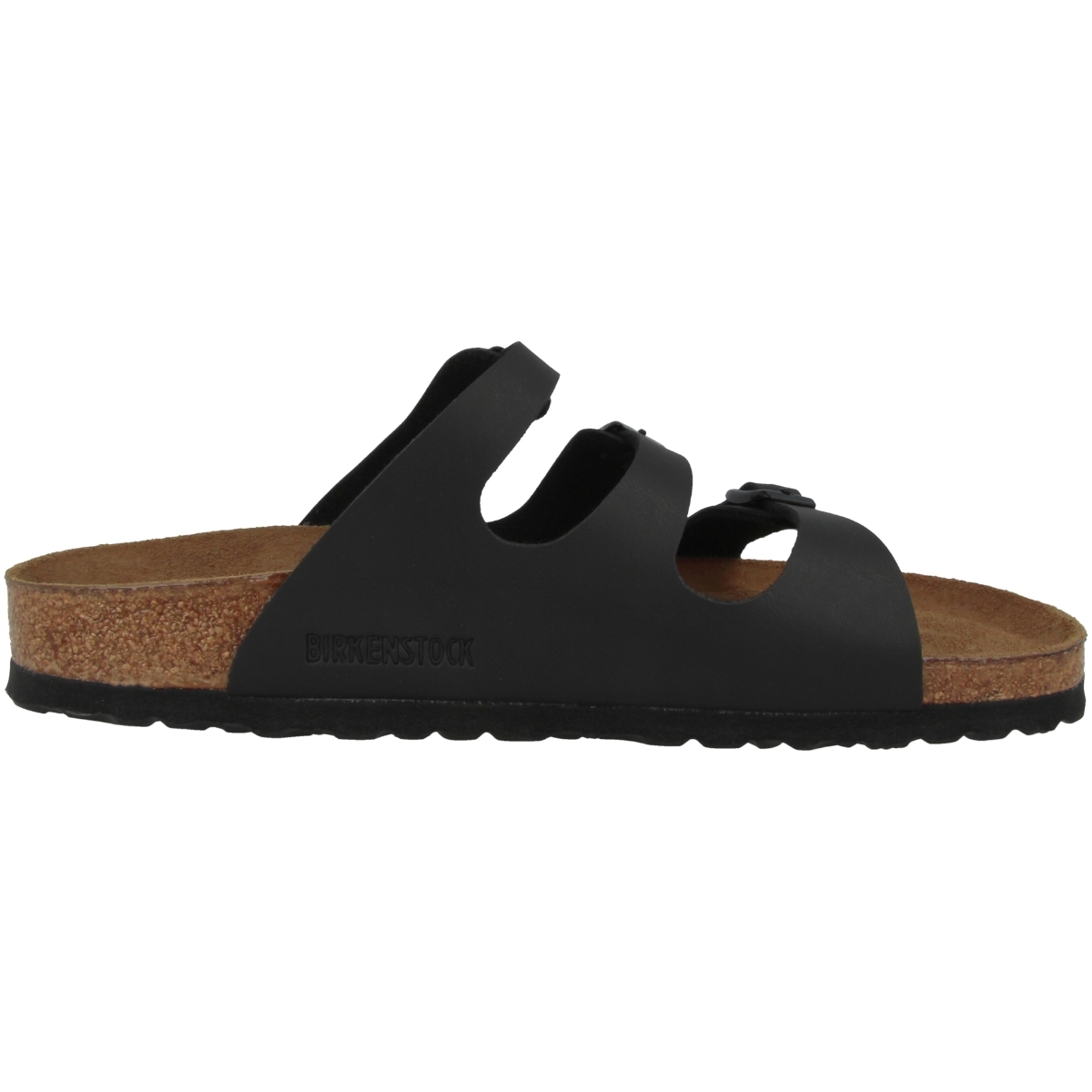 Birkenstock Florida SFB Birko-Flor Sandale Weichbettung schmal schwarz Birkenstock Florida SFB Birko-Flor Sandale Weichbettung schmal schwarz