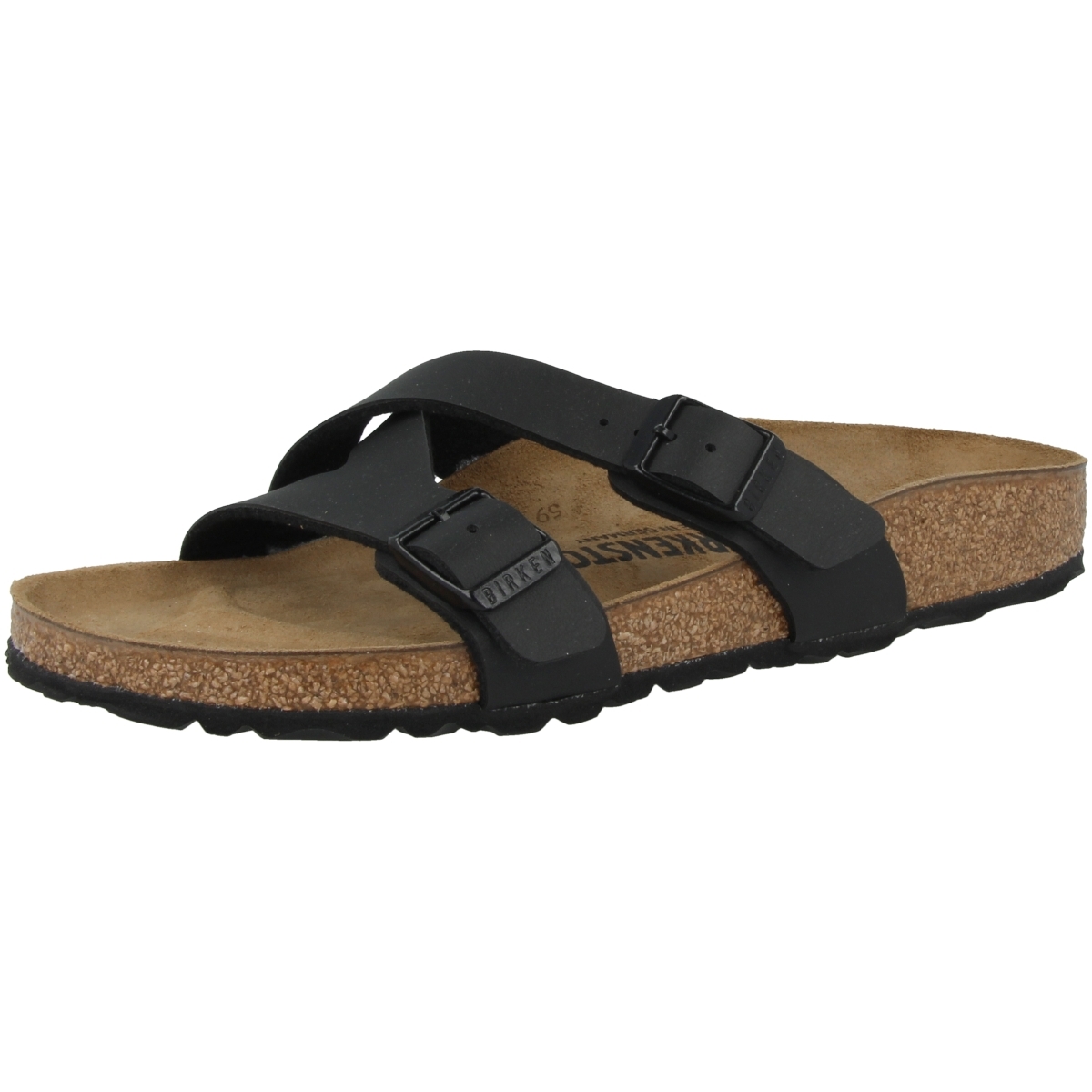 Birkenstock Yao Balance Birko-Flor Sandale schmal schwarz