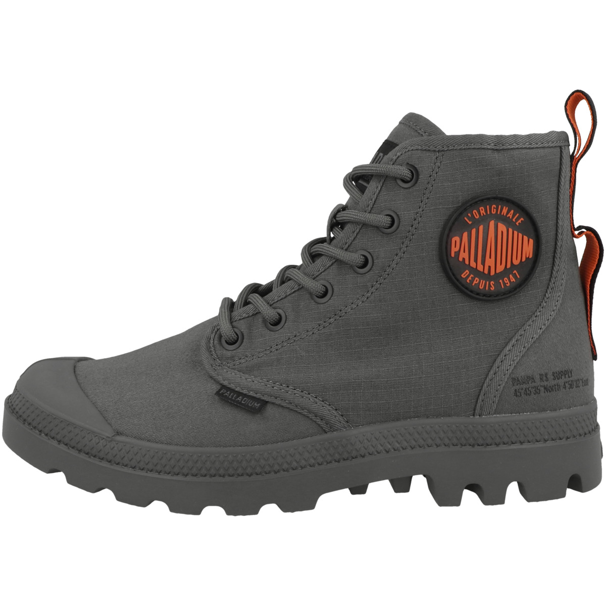Palladium Pampa Hi Supply RS Boots dunkelgrau
