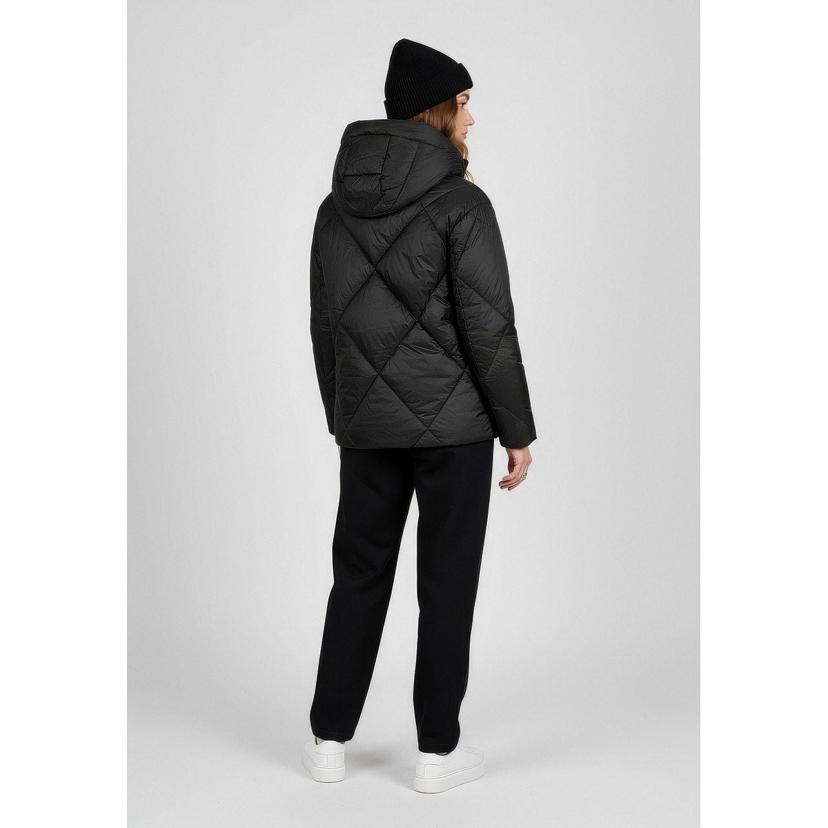 Blauer Lamartine Daunenjacke schwarz