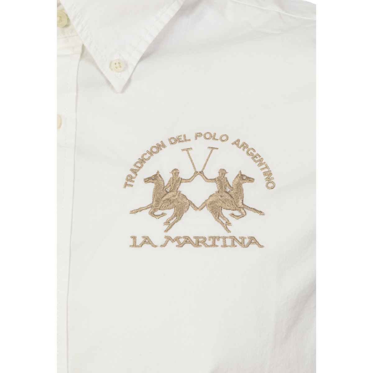 La Martina CCMC01 Hemd weiss