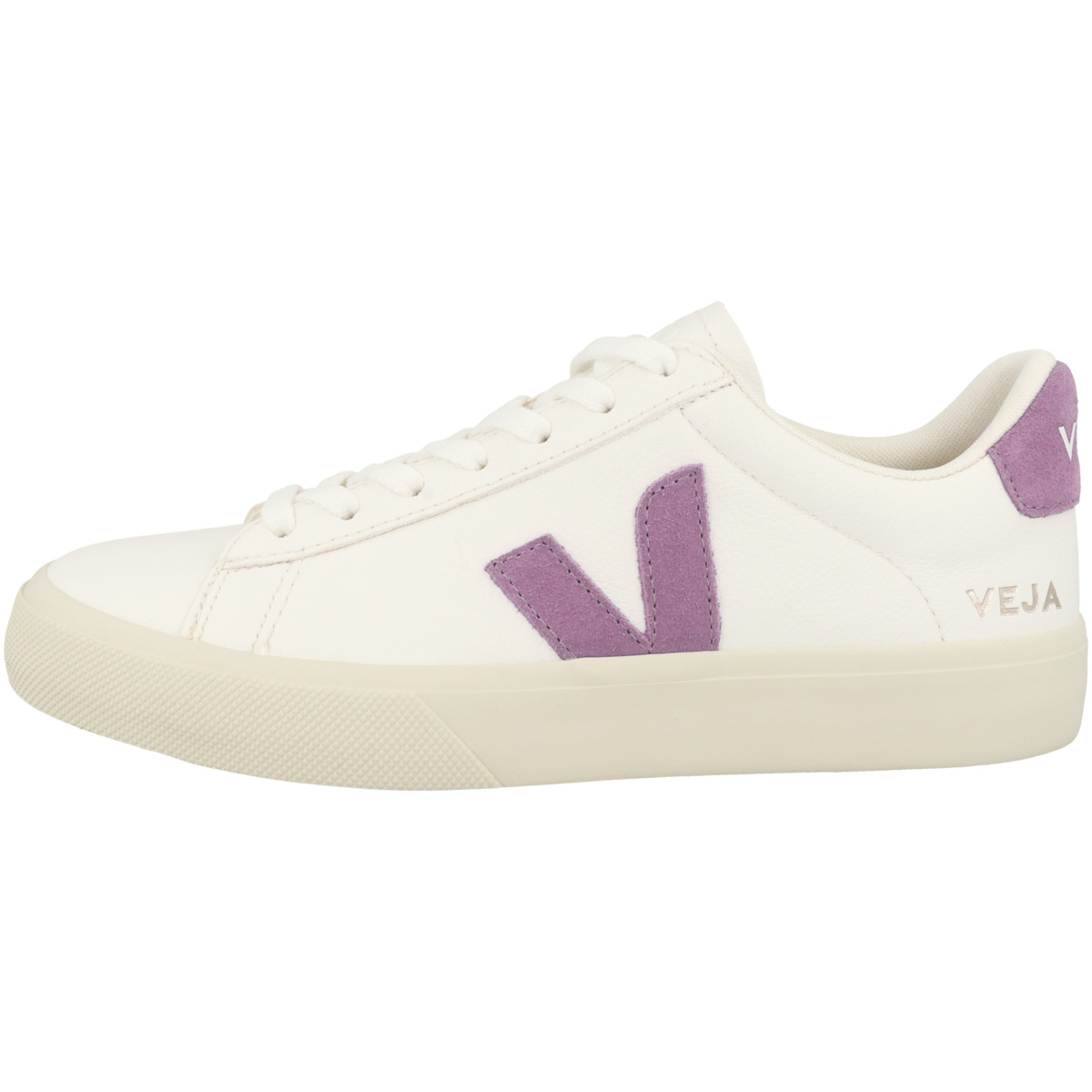 VEJA Campo Chromefree Leather Sneaker low weiss