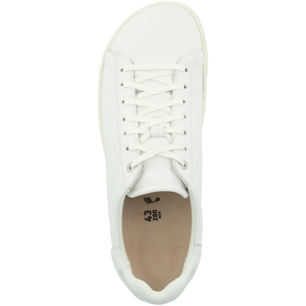 Birkenstock Bend Low Naturleder Sneaker schmal weiss Birkenstock Bend Low Naturleder Sneaker schmal weiss