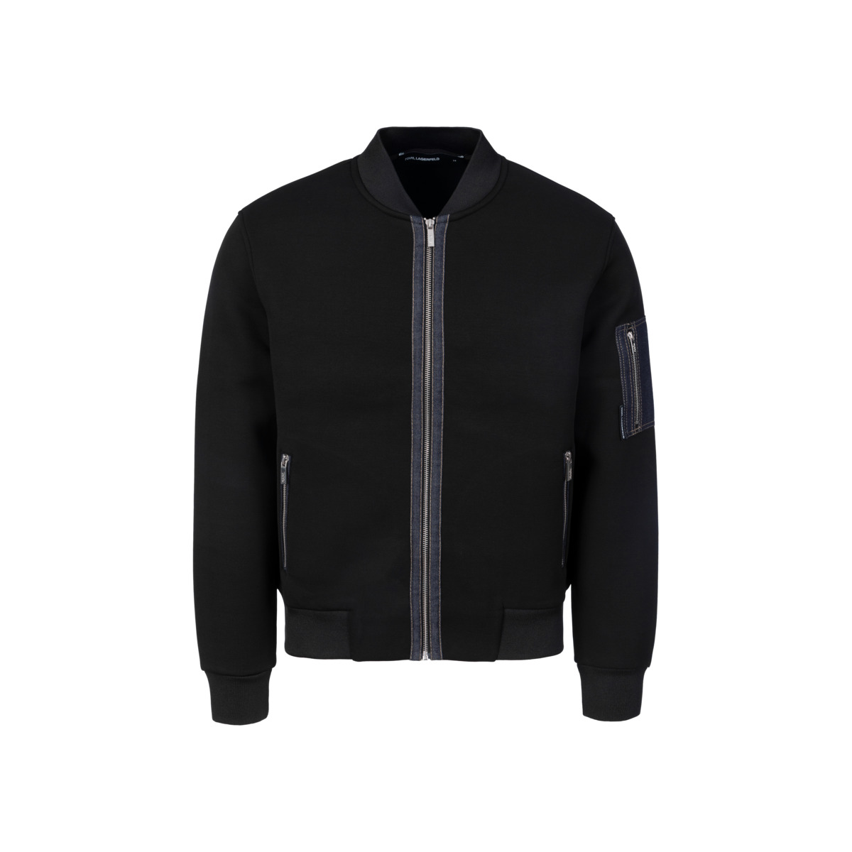 KARL LAGERFELD 705017 Sweatjacke schwarz