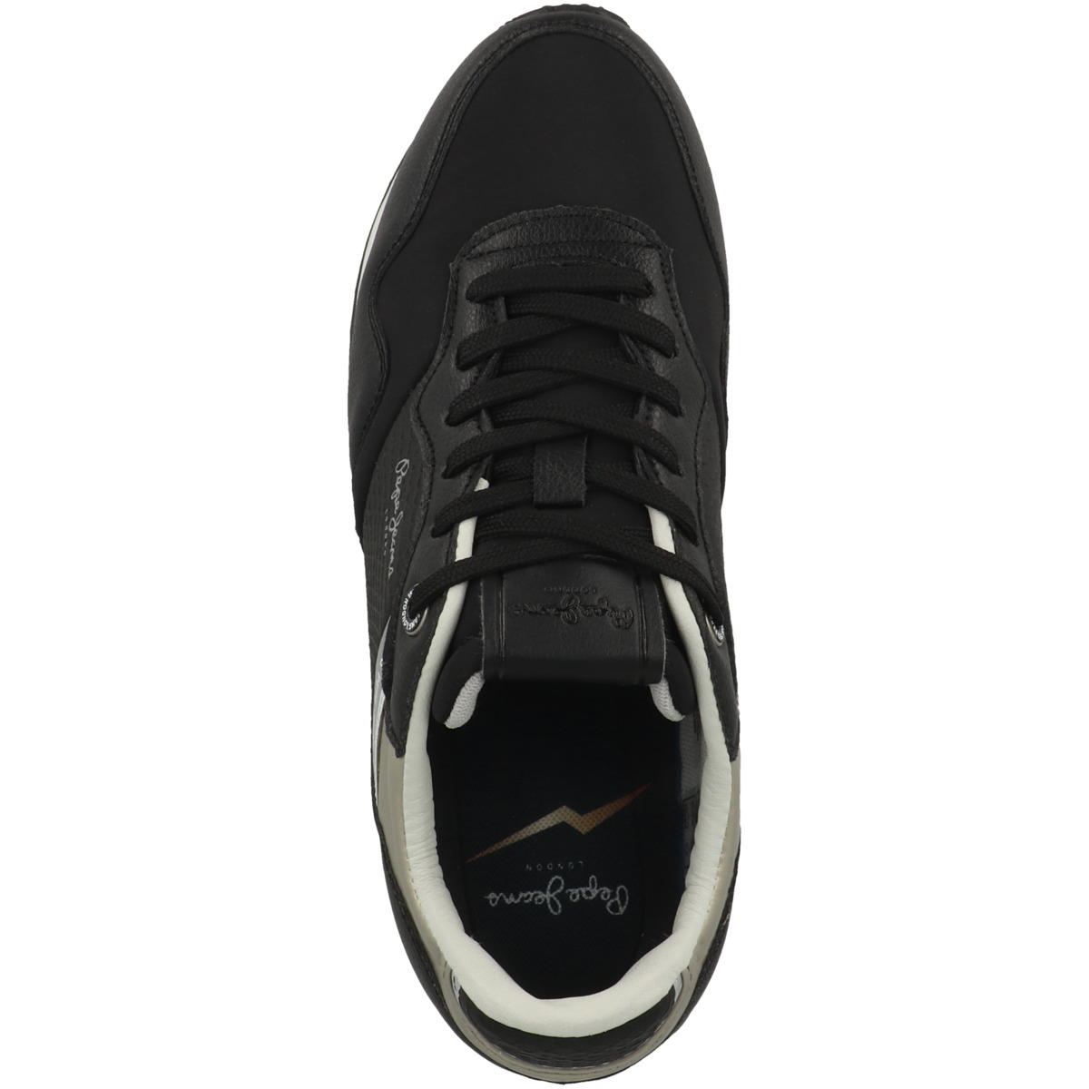 Pepe Jeans London Snake Sneaker low schwarz