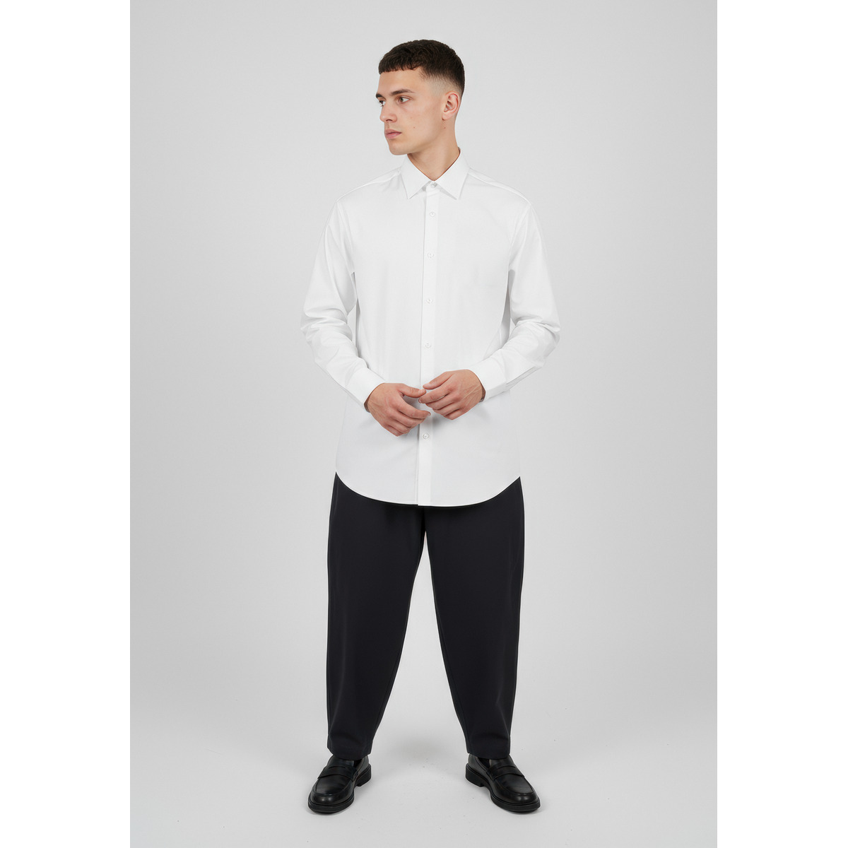 KARL LAGERFELD 605444 Hemd weiss